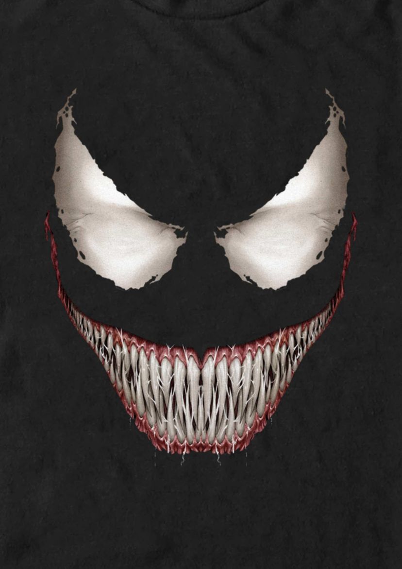 Venom Face Graphic T-Shirt