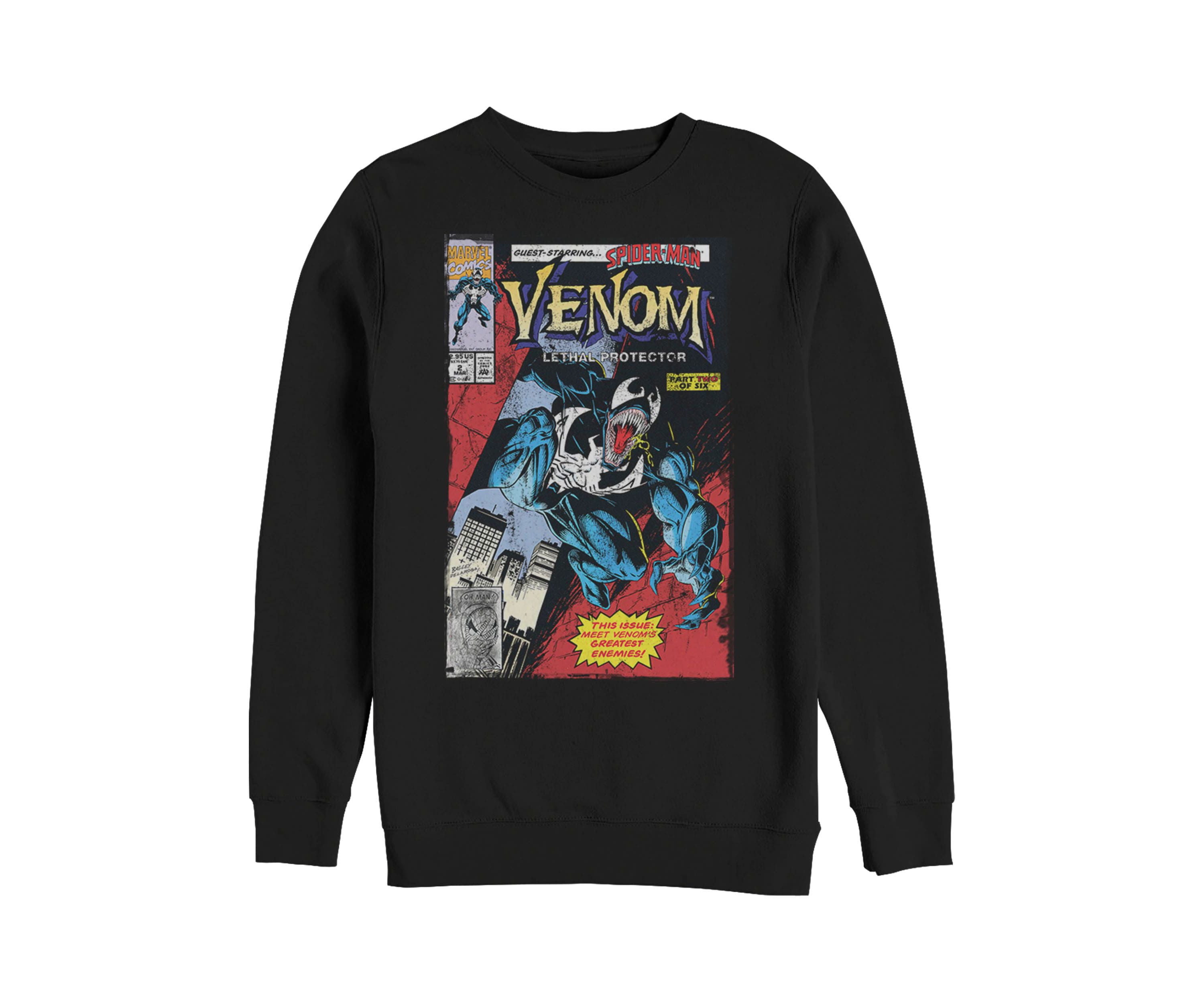 Venomies Graphic Crew Fleece Sweatshirt
