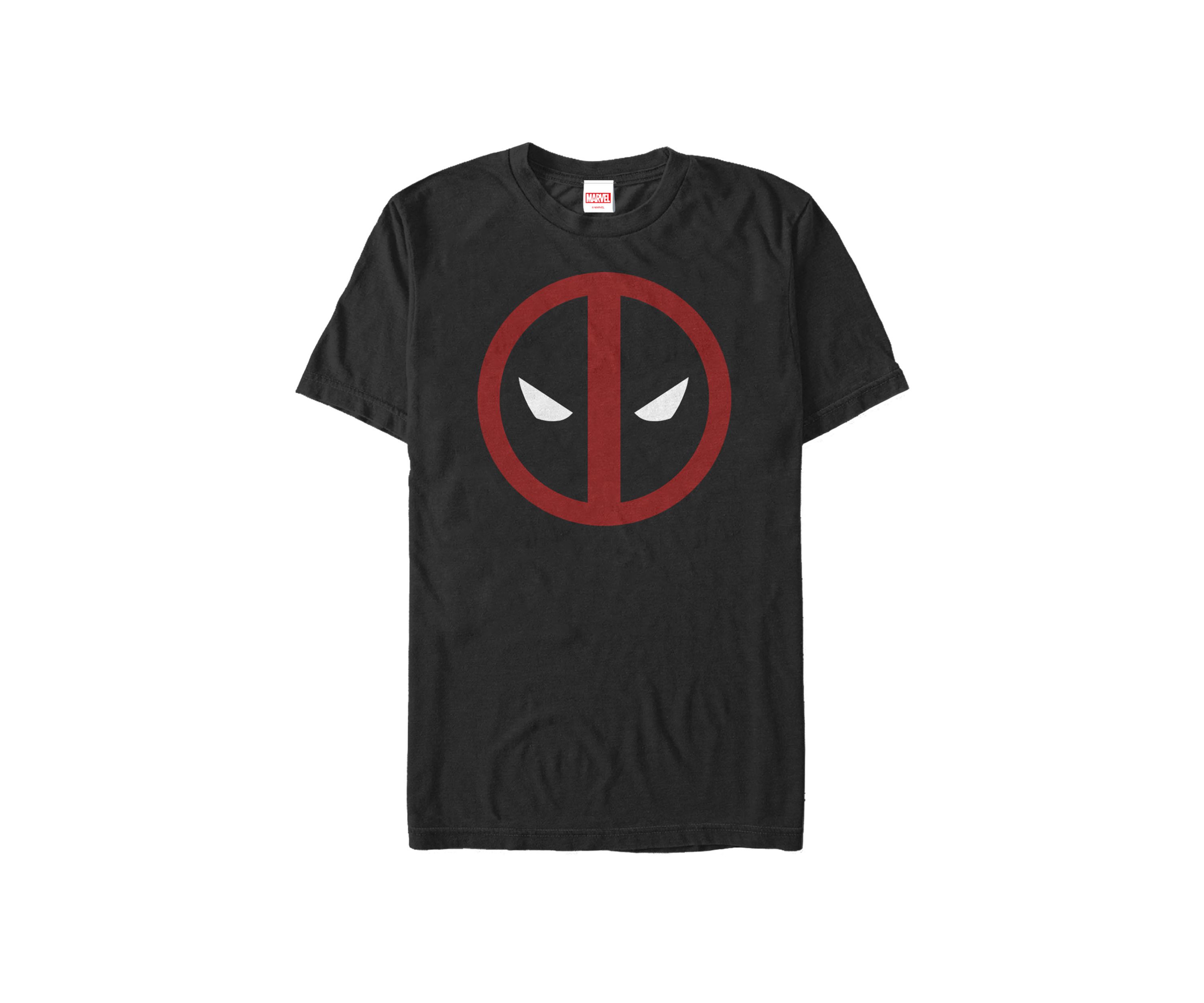 Big & Tall Deadpool Mask Classic Big Face Short Sleeve Graphic T-Shirt