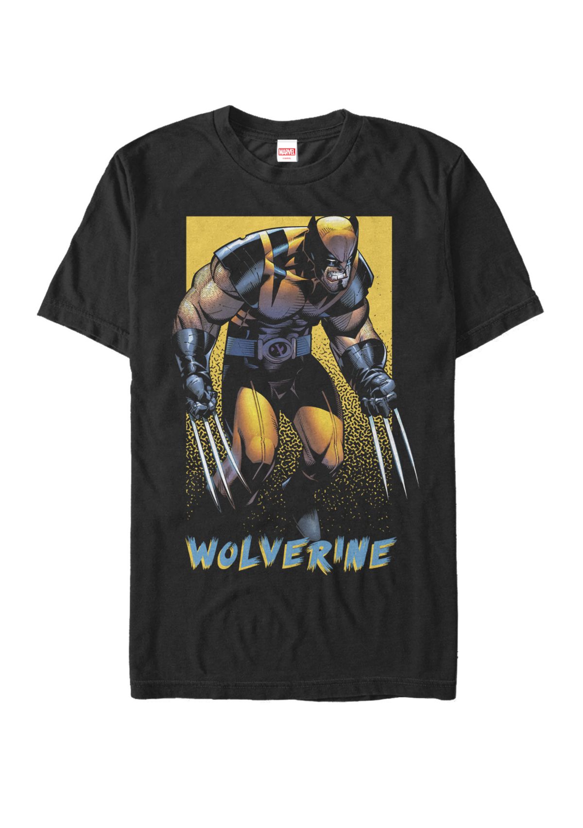 X Men Wolverine Comic Portrait Poster Short Sleeve Graphic T-Shirt