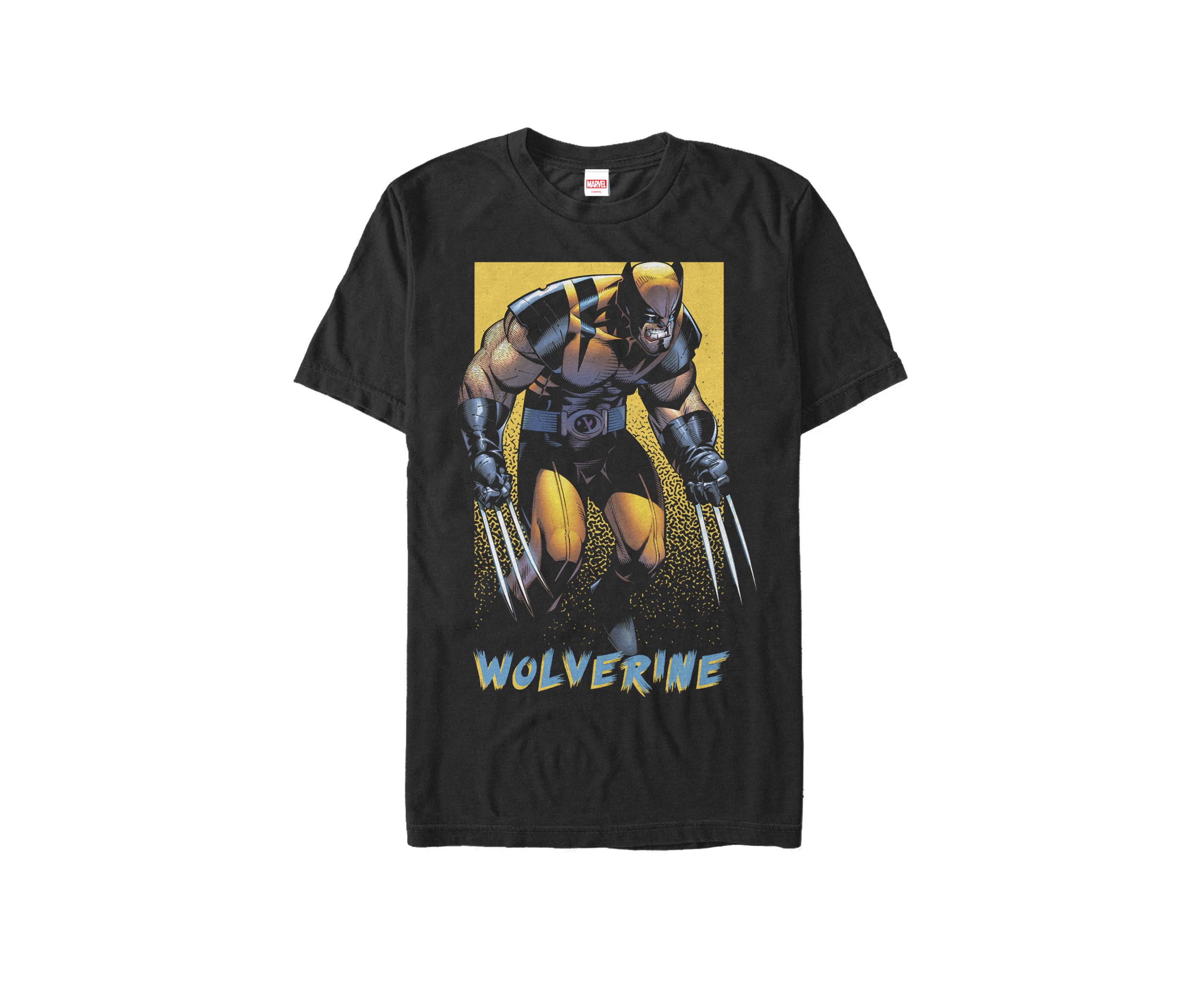 X Men Wolverine Comic Portrait Poster Short Sleeve Graphic T-Shirt