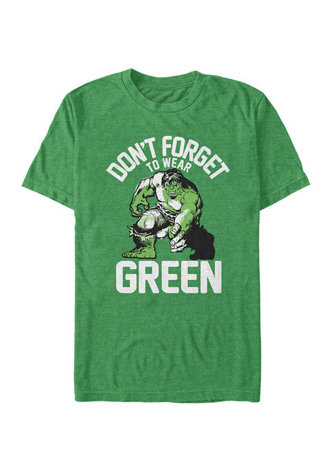 Marvel™ Marvel Hulk Wear Green Graphic Short Sleeve