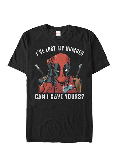 Big &amp; Tall Deadpool Ive Lost Number Can