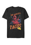 Deadpool Top Quality Tacos Short Sleeve T-Shirt