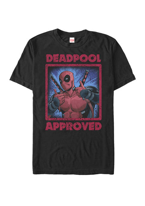 Deadpool Two Thumbs Up Approved Short Sleeve T-Shirt