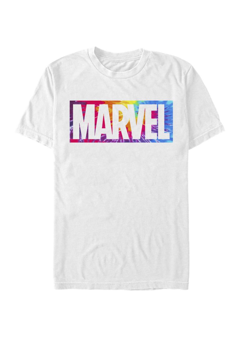 Brick Tie Dye Graphic T Shirt