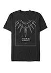 The Avengers Black Panther Long Live The King Short Sleeve T-Shirt