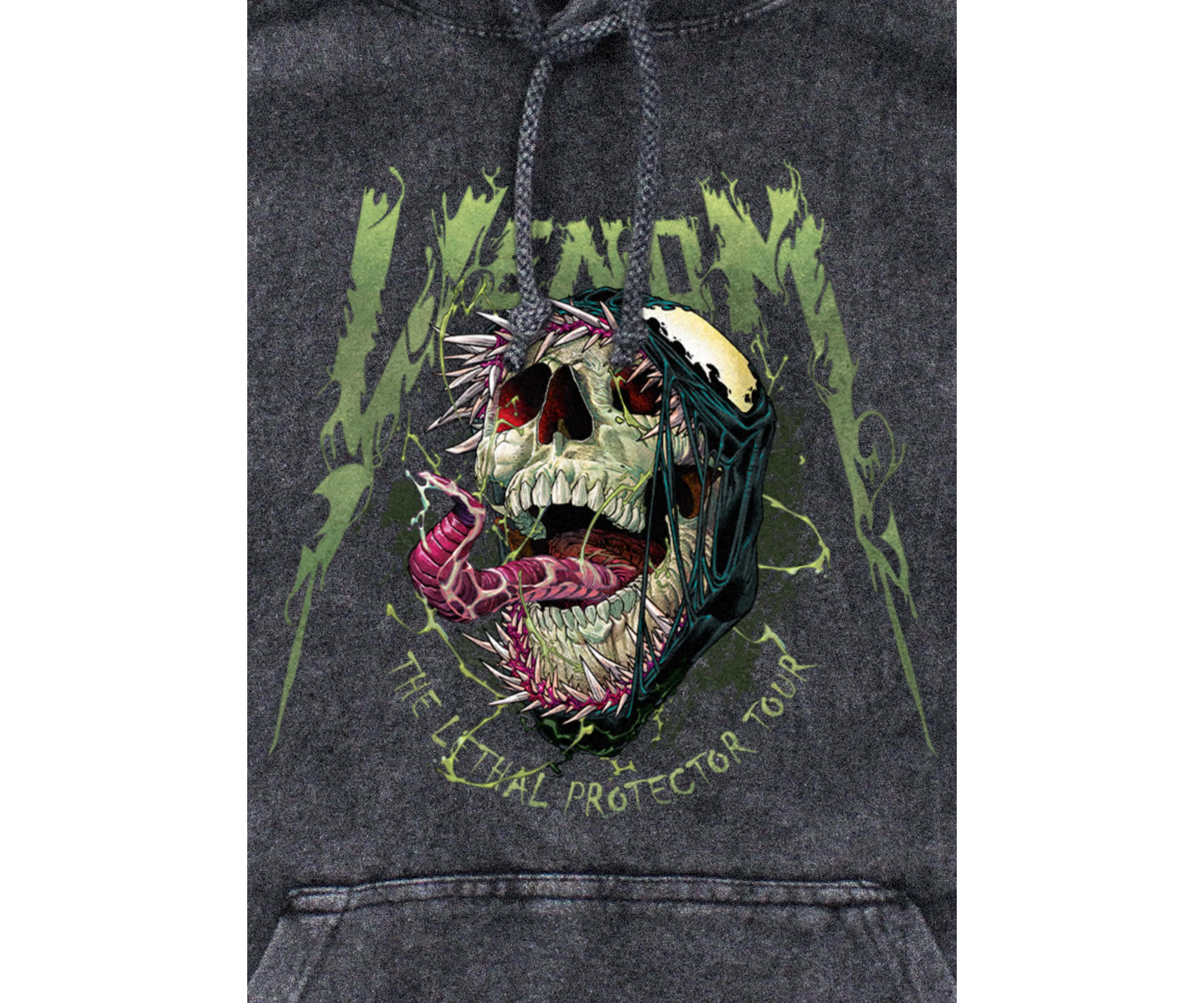 Metal Venom Graphic Fleece Hoodie
