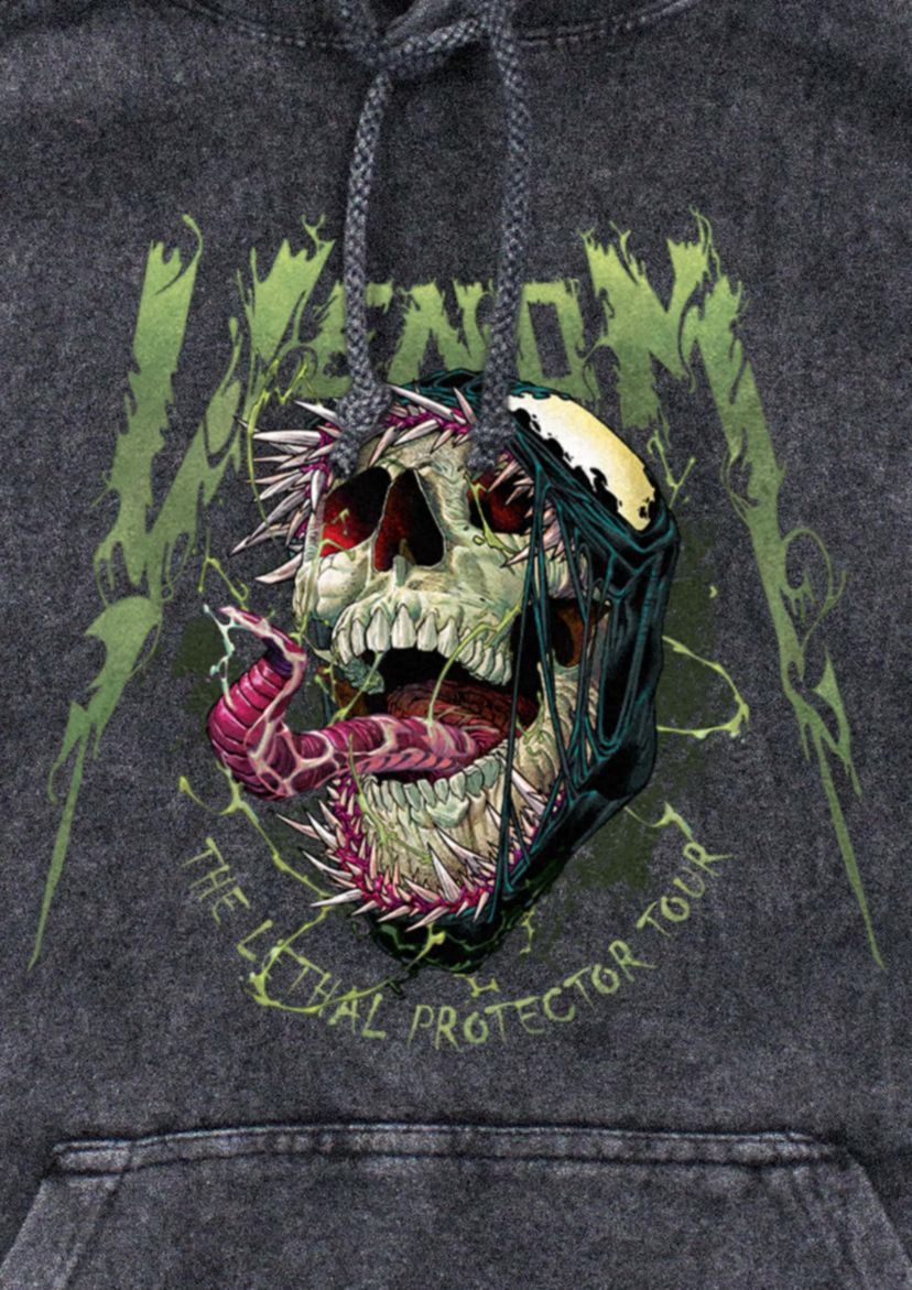Metal Venom Graphic Fleece Hoodie