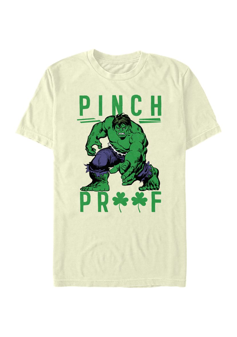 Green Pinch Graphic Short Sleeve T-Shirt