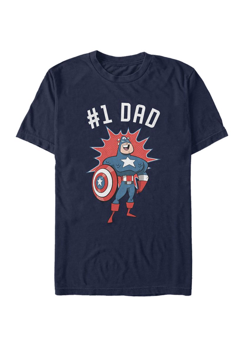No 1 DAD Graphic T-Shirt