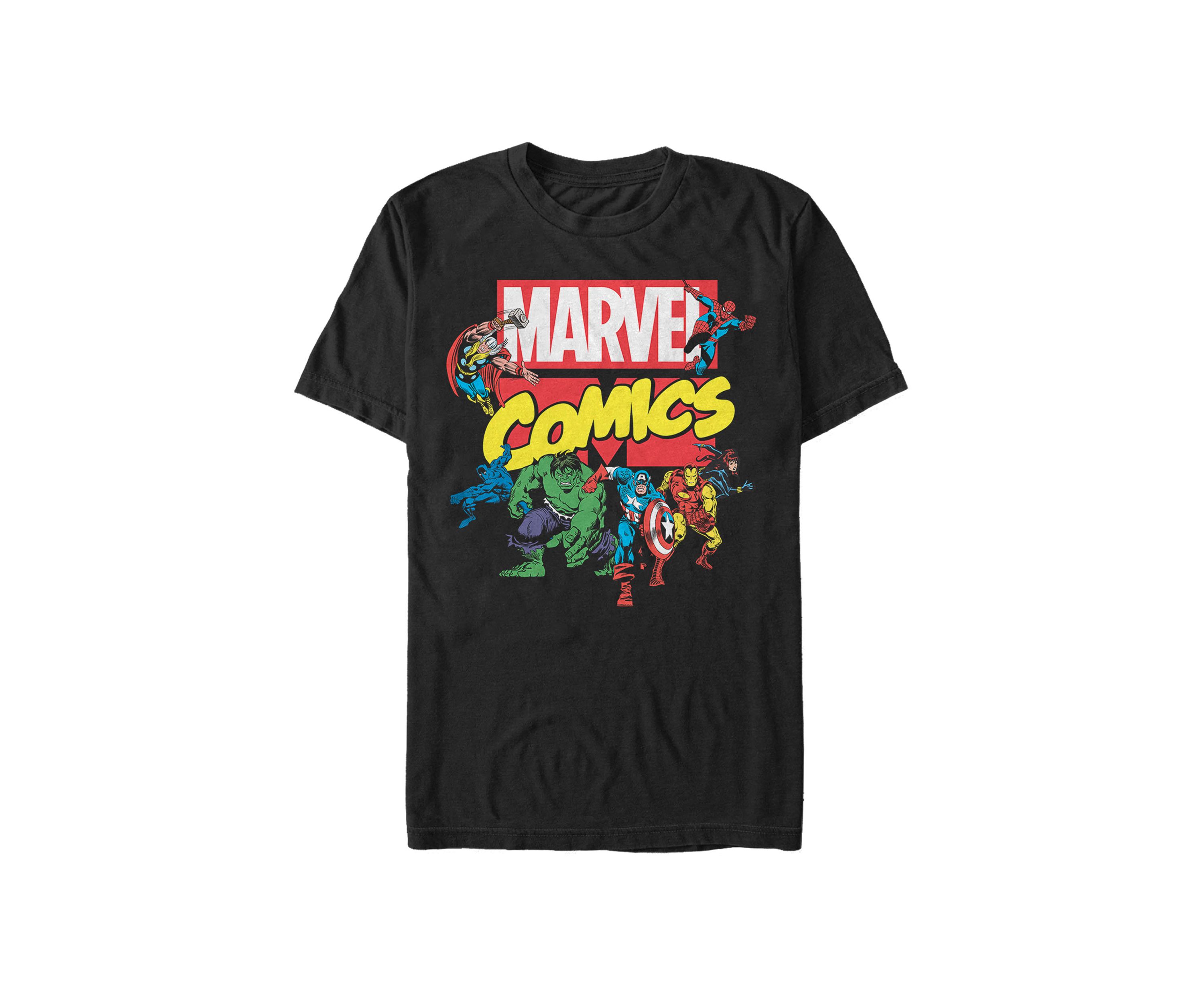 Big & Tall Classic Comics Super Group Short Sleeve Graphic T-Shirt