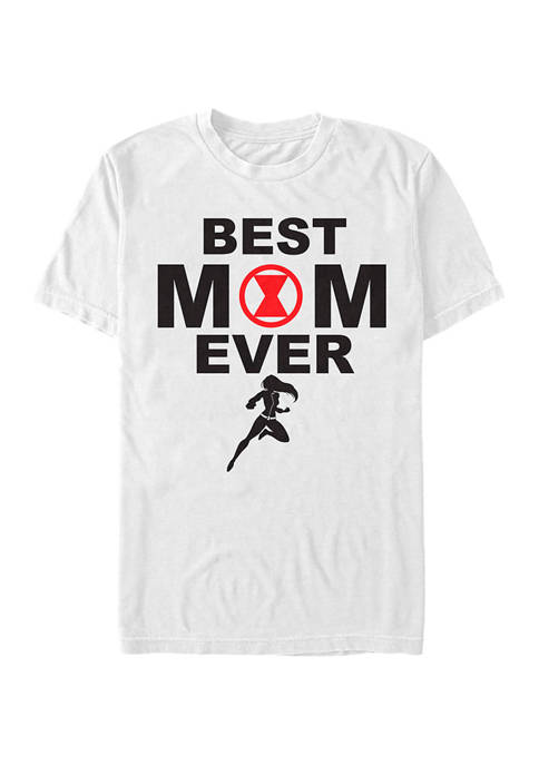 Marvel™ Best Mom Graphic Short Sleeve T-Shirt