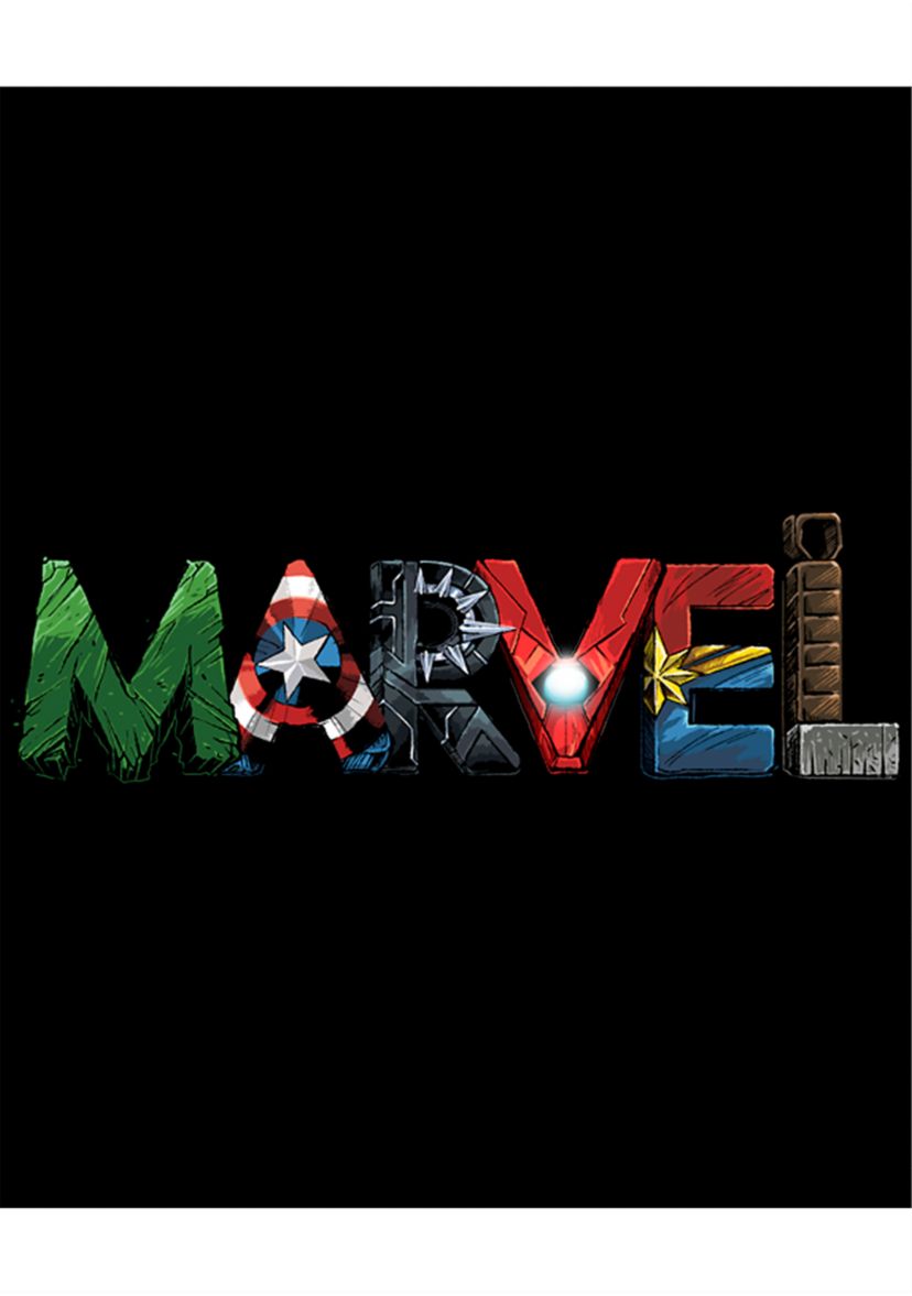 Big & Tall Marvel™  Fan Letters Graphic Short Sleeve T-Shirt