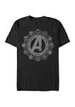 Big & Tall Marvel™ Avenger Emblems Graphic Short Sleeve T-Shirt