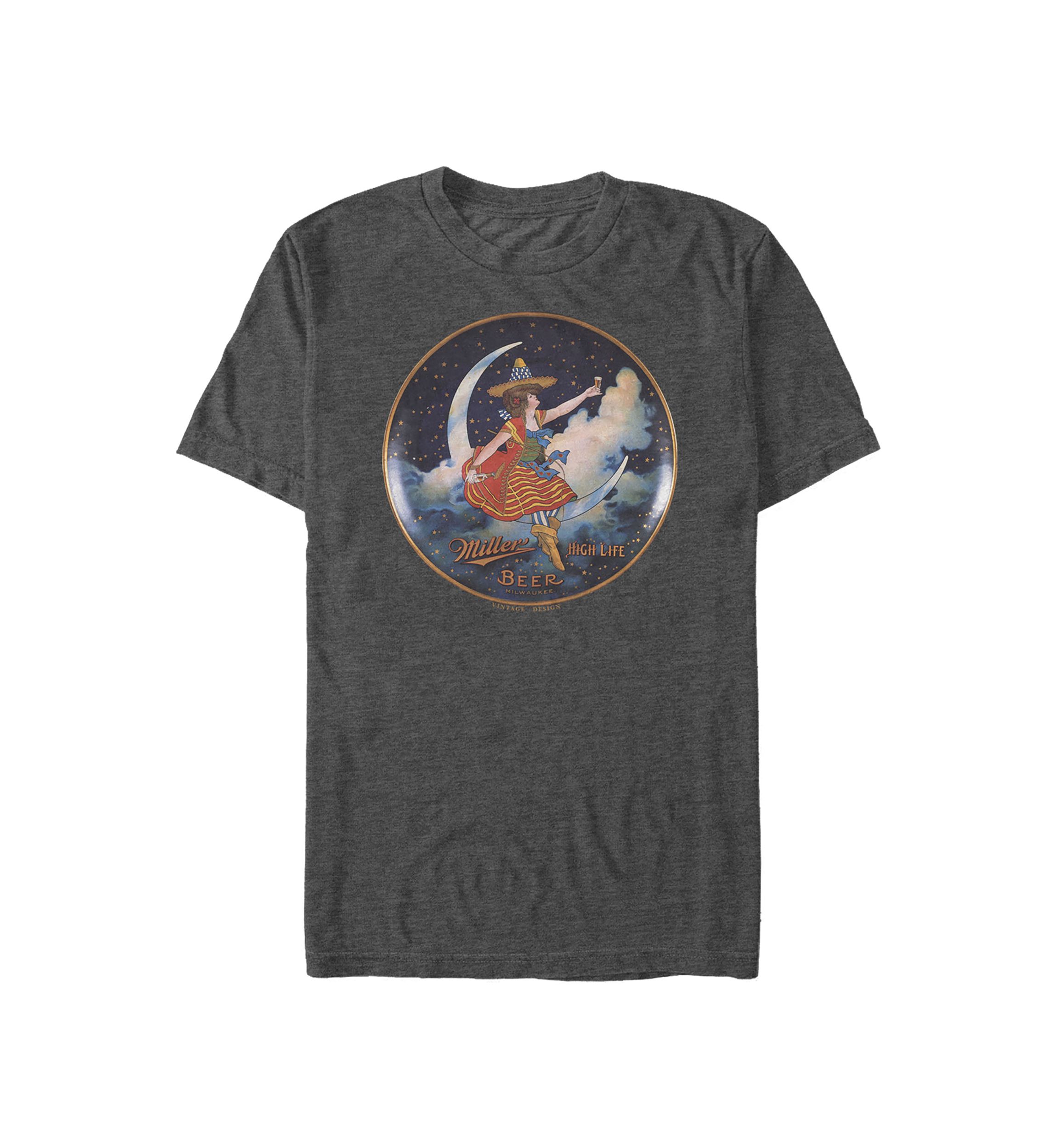 Miller Coors Brewing Company - Miller Moon Graphic Short Sleeve T-Shirt
