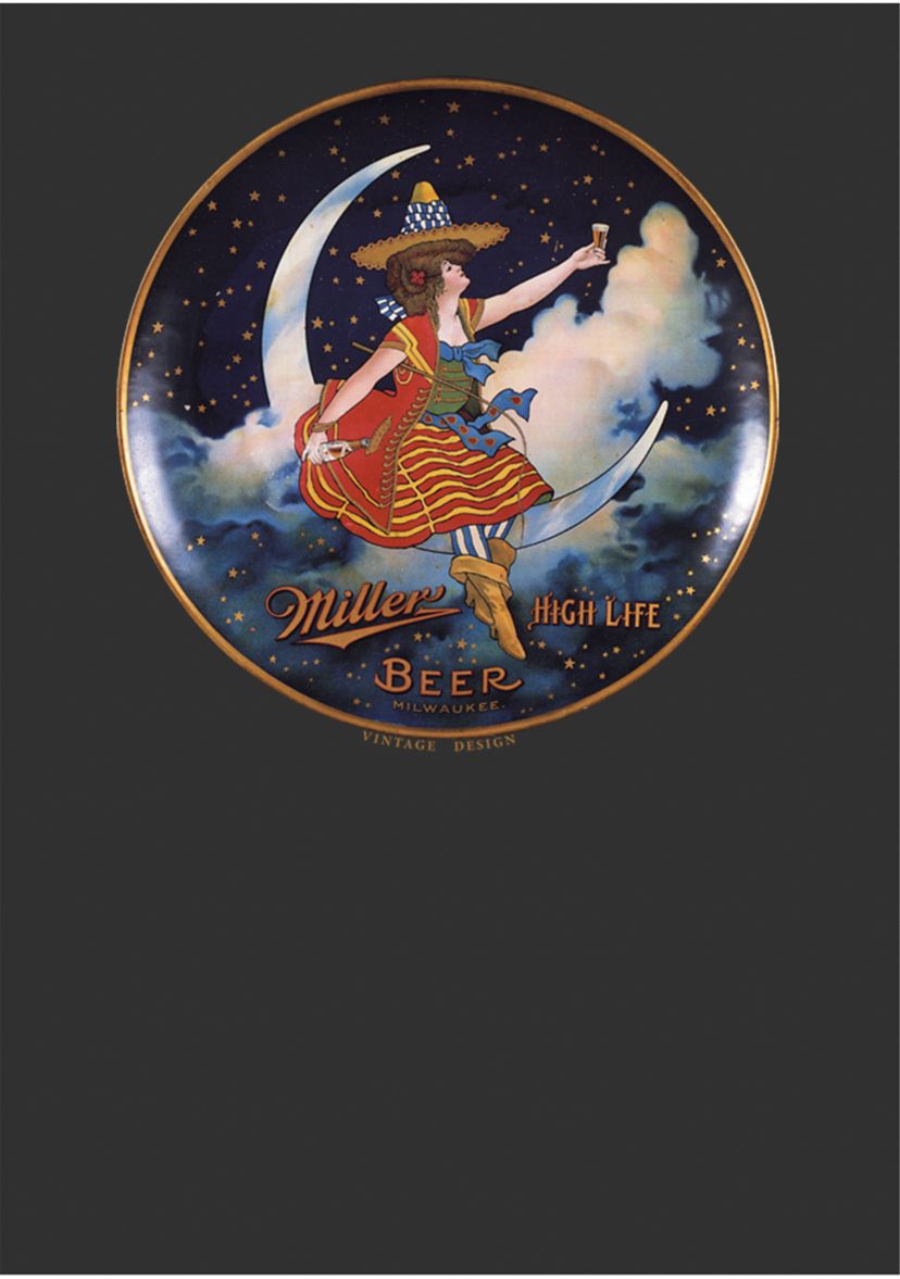 Miller Coors Brewing Company - Miller Moon Graphic Short Sleeve T-Shirt