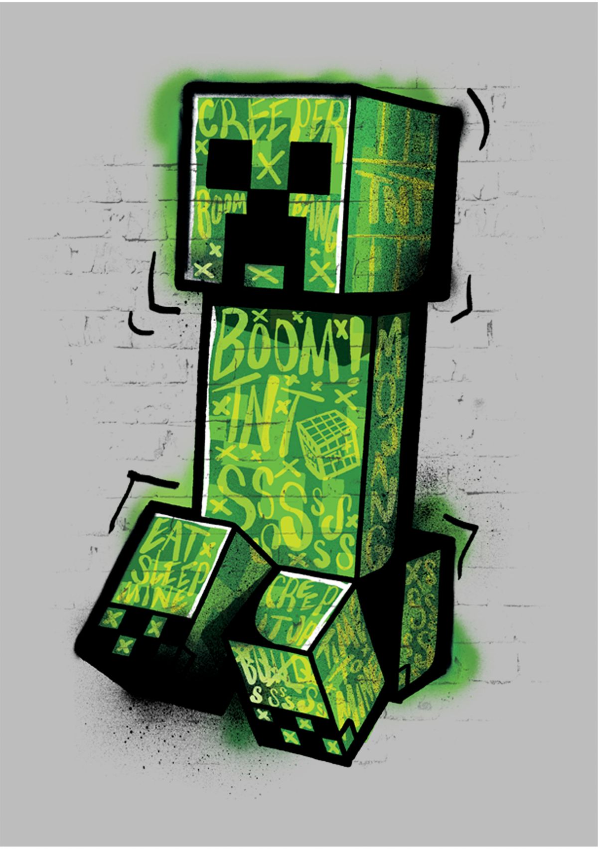 Graffiti Creeper Graphic T-Shirt
