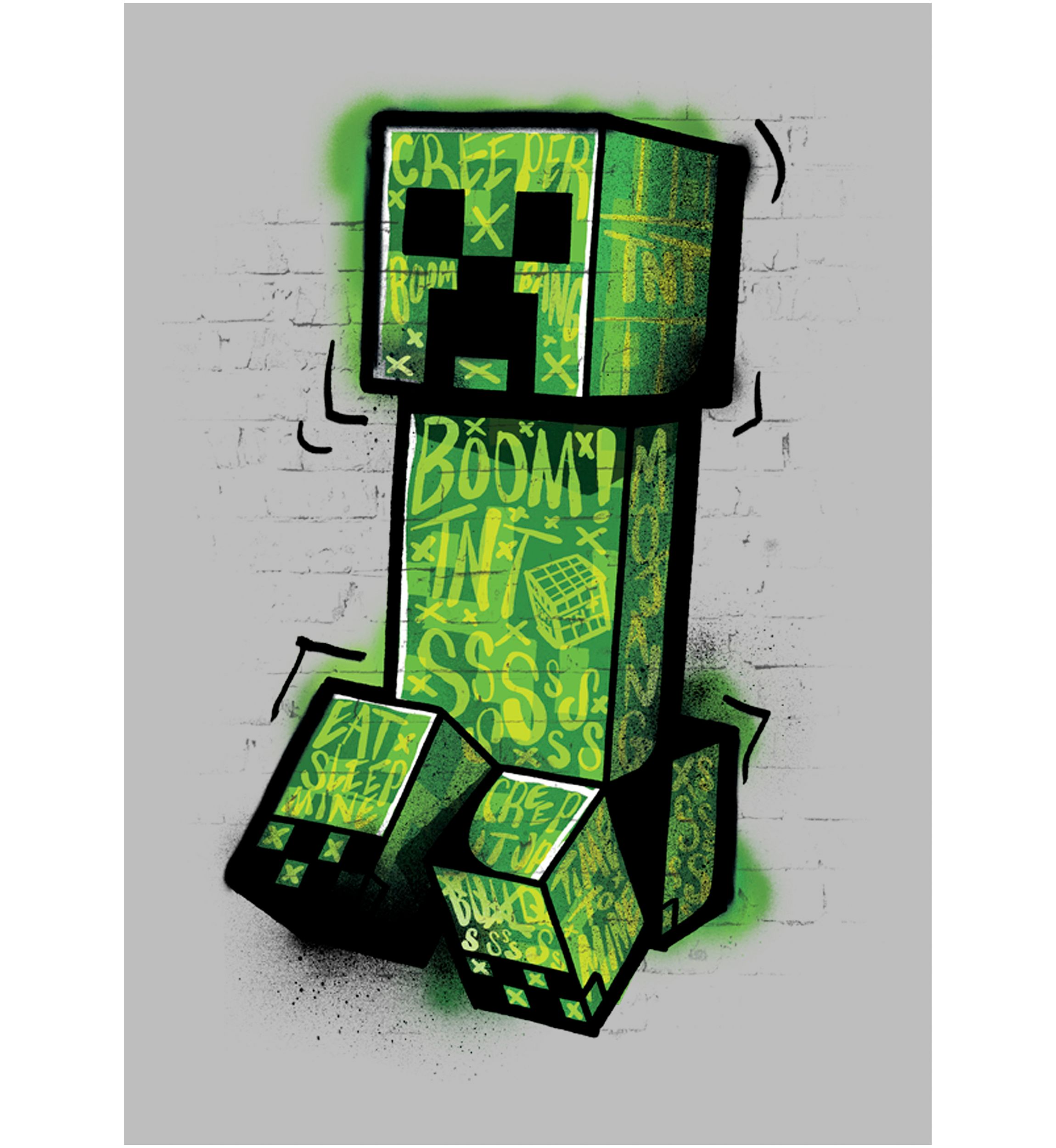 Graffiti Creeper Graphic T-Shirt