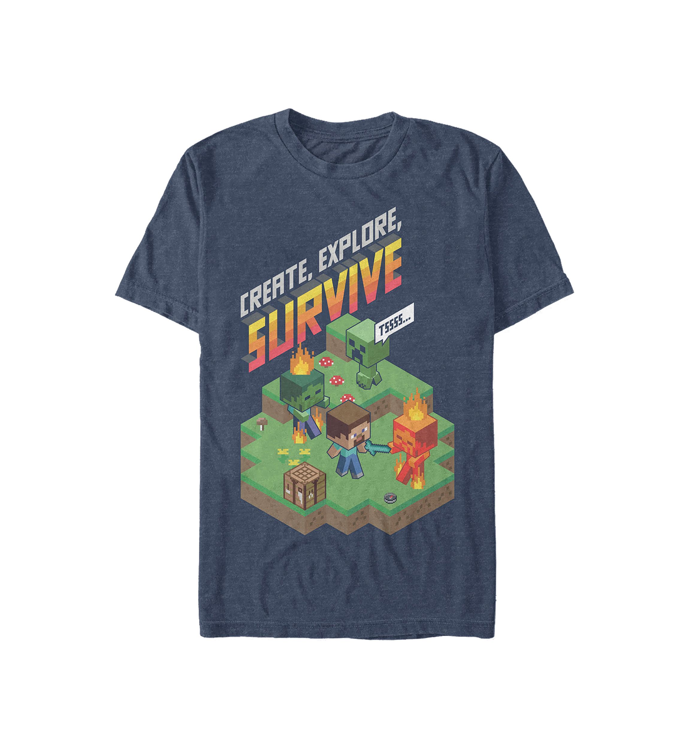 Create Explore Survive ISO Graphic T-Shirt
