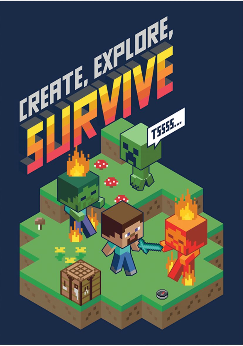 Create Explore Survive ISO Graphic T-Shirt
