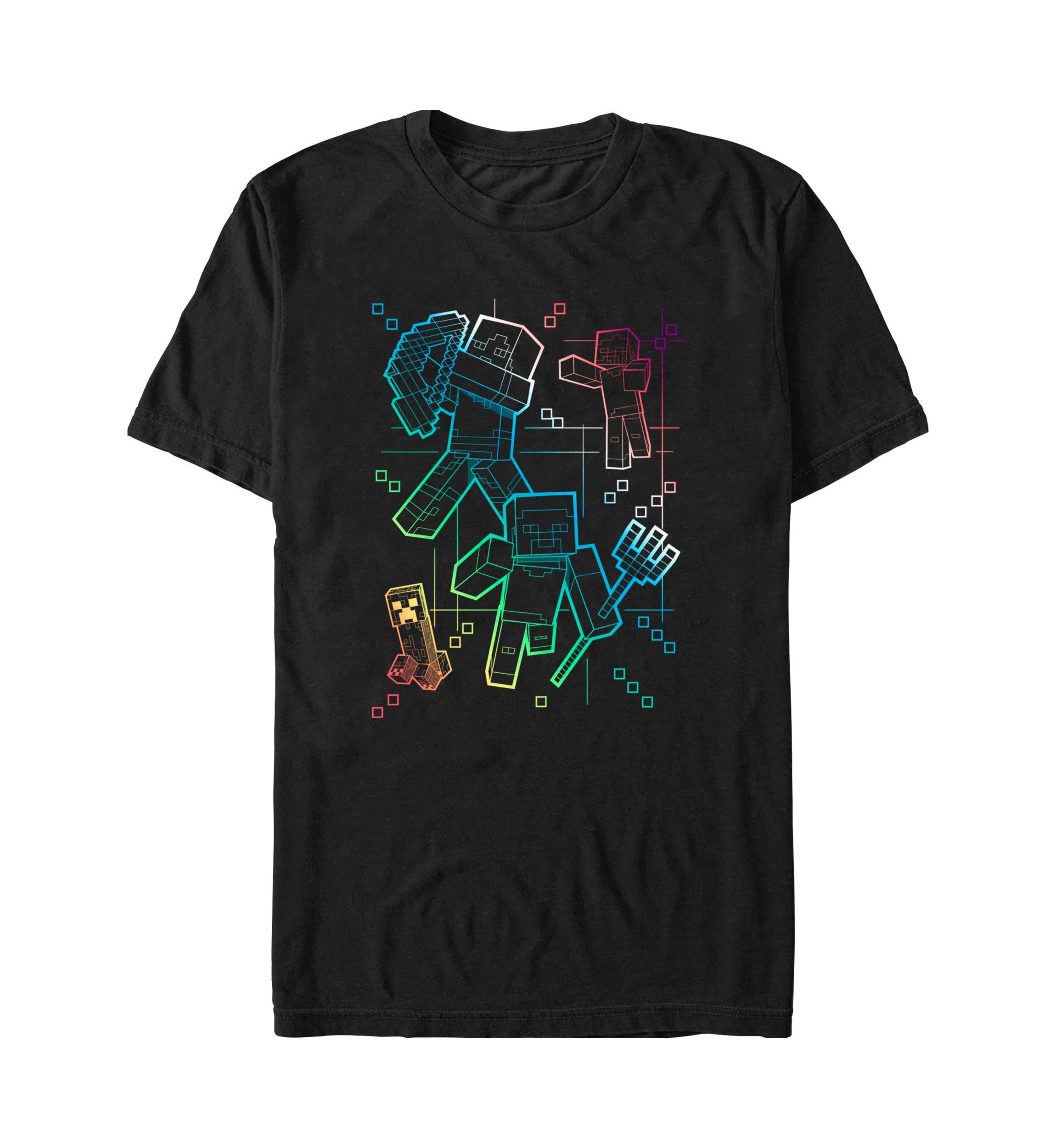 Gradient Lines Graphic T-Shirt