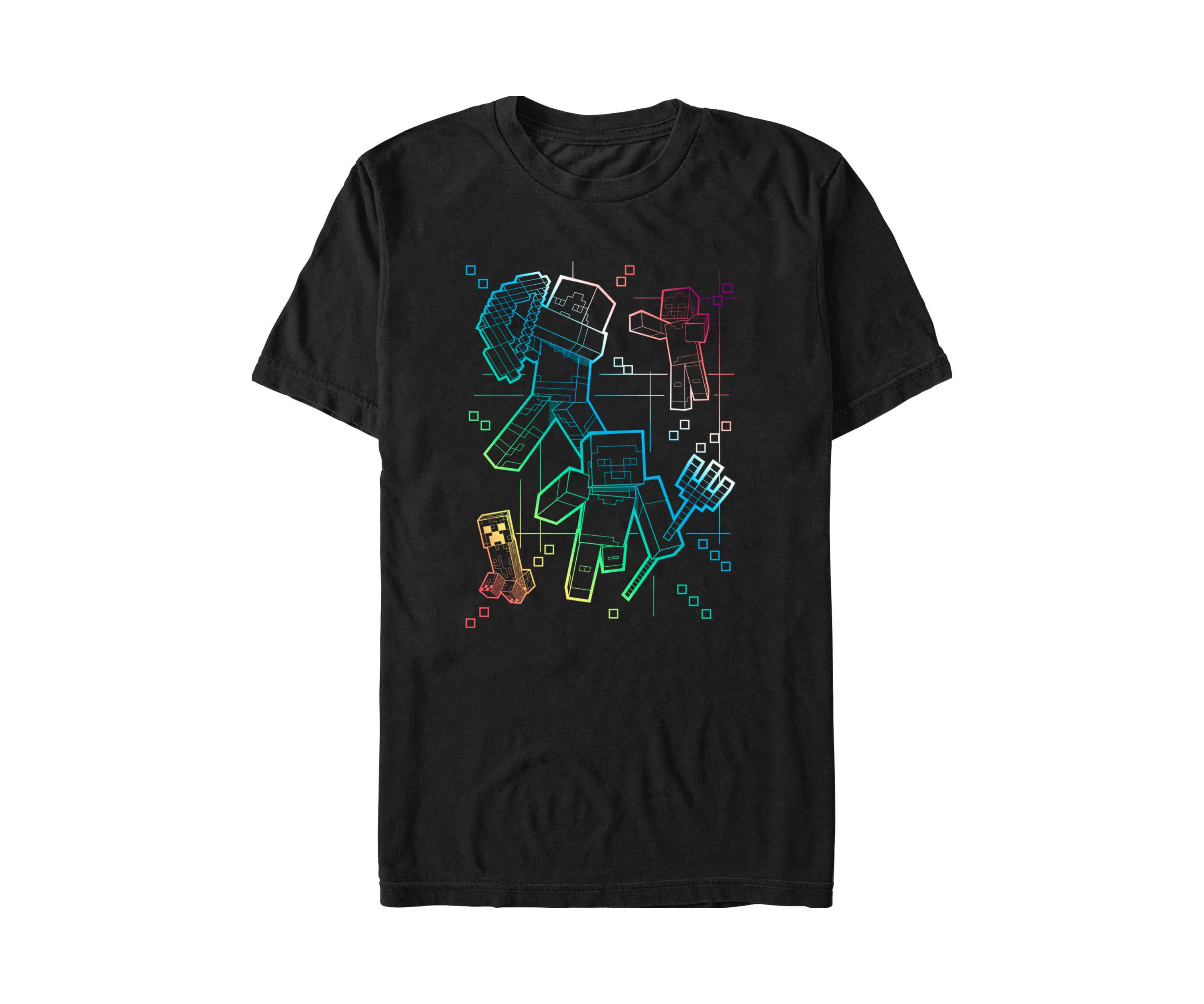 Gradient Lines Graphic T-Shirt