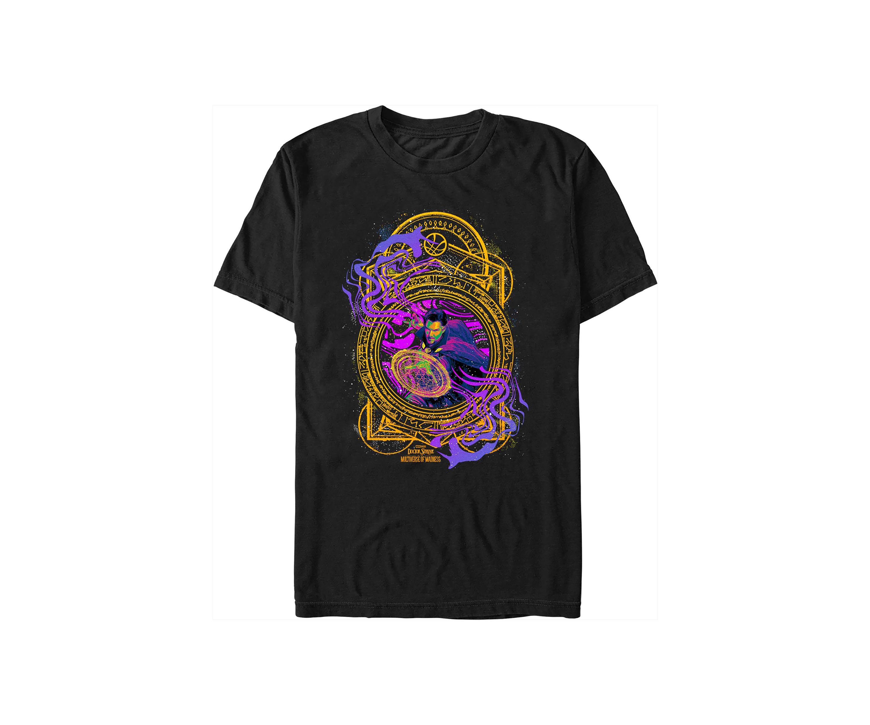 Neon Strange Graphic T-Shirt
