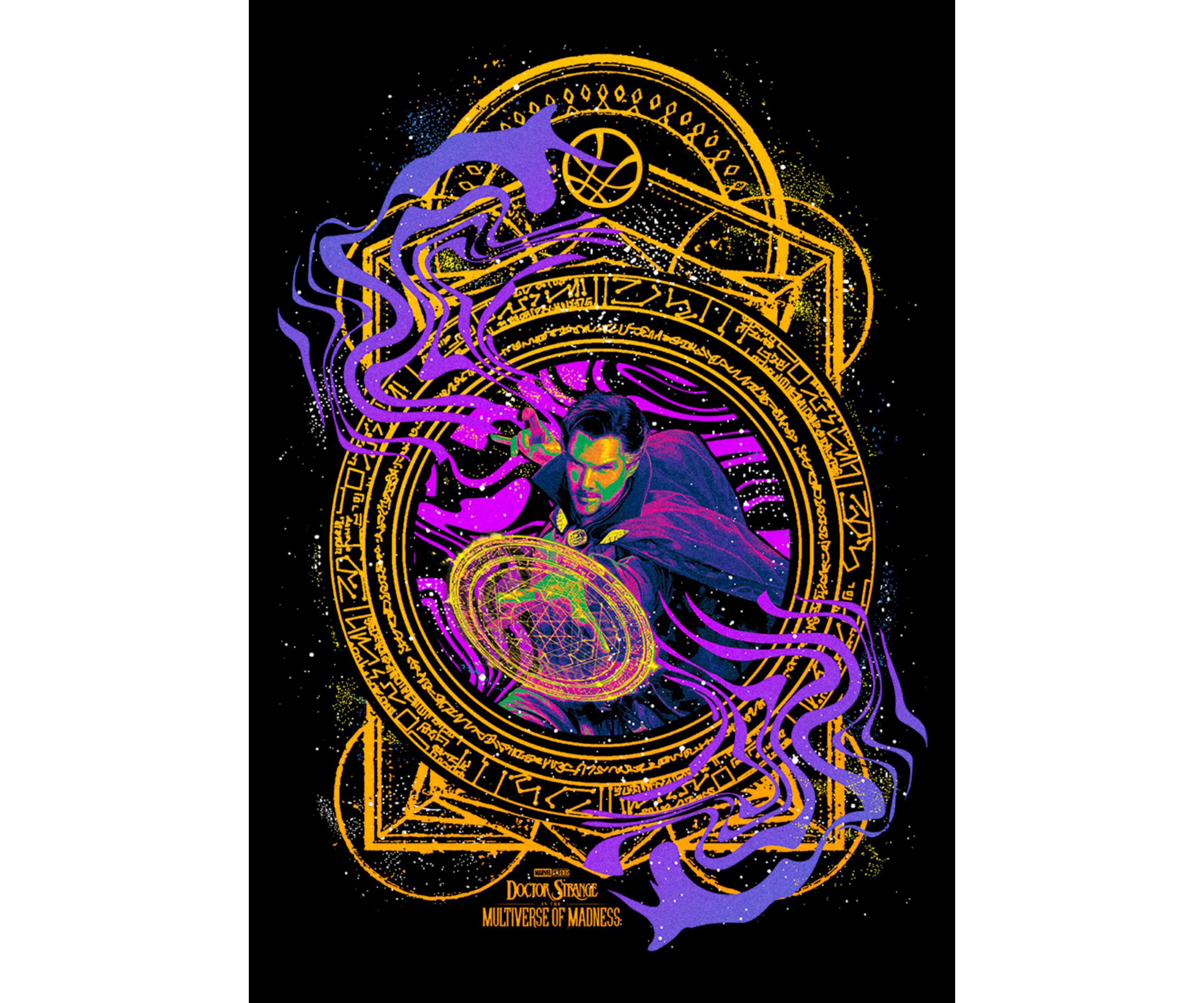 Neon Strange Graphic T-Shirt