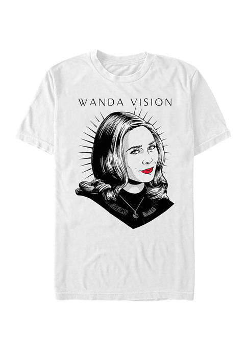 Wanda Vision Red Highlight Graphic T-Shirt