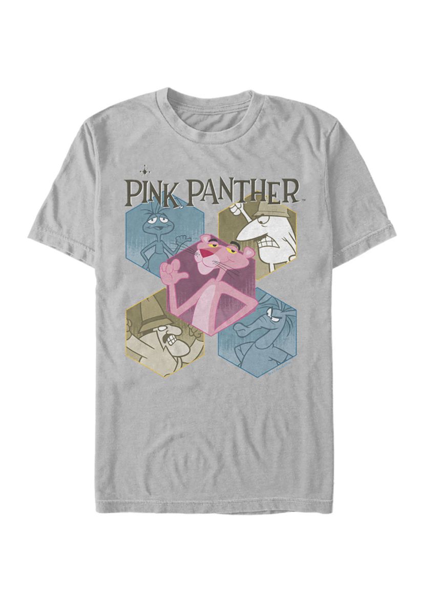 Panther Hexagon Group Shot Graphic T-Shirt