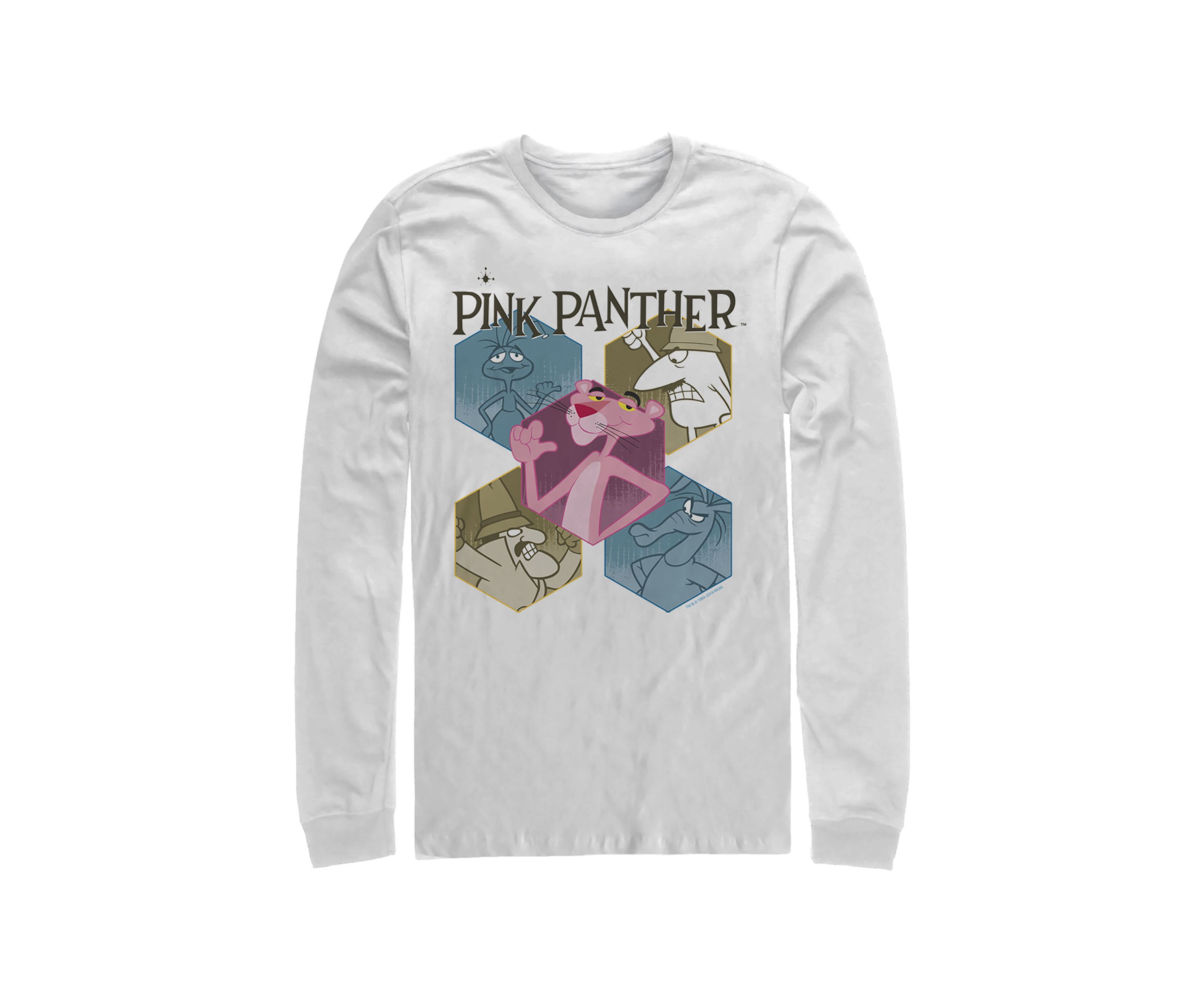Panther Hexagon Group Shot Graphic Long Sleeve T-Shirt