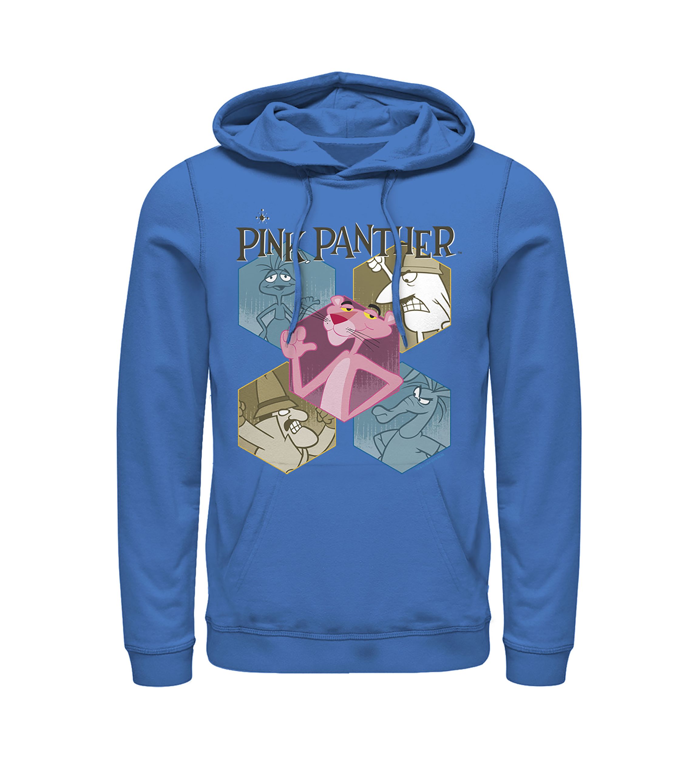 Panther Hexagon Group Shot Graphic Fleece Hoodie