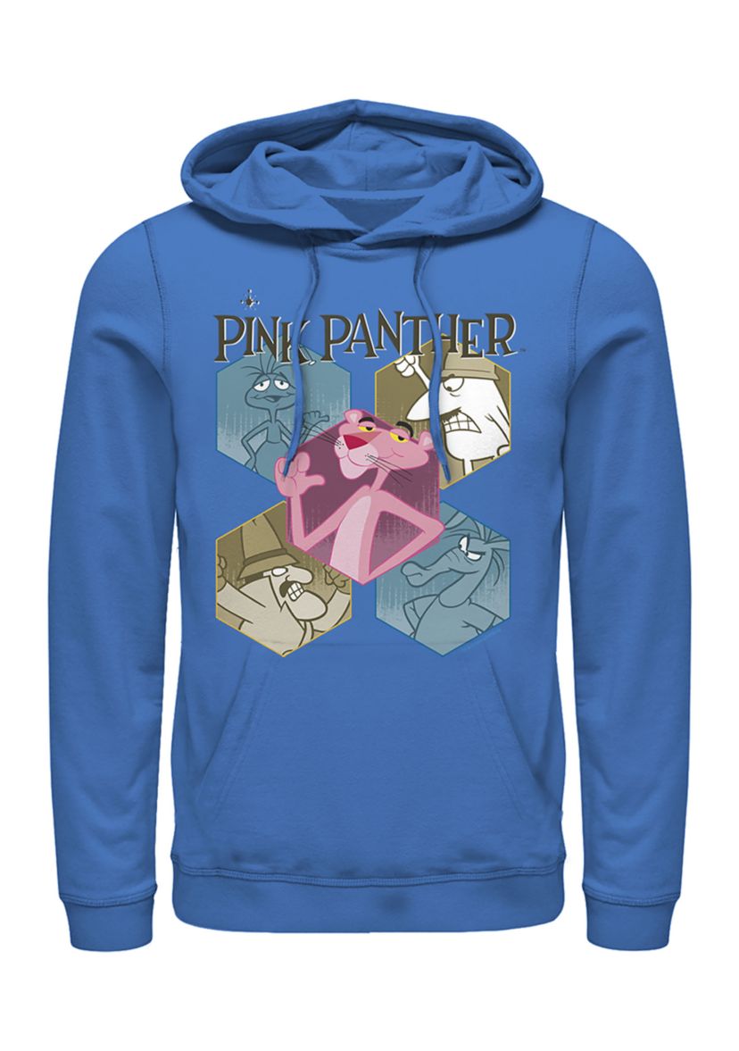 Panther Hexagon Group Shot Graphic Fleece Hoodie