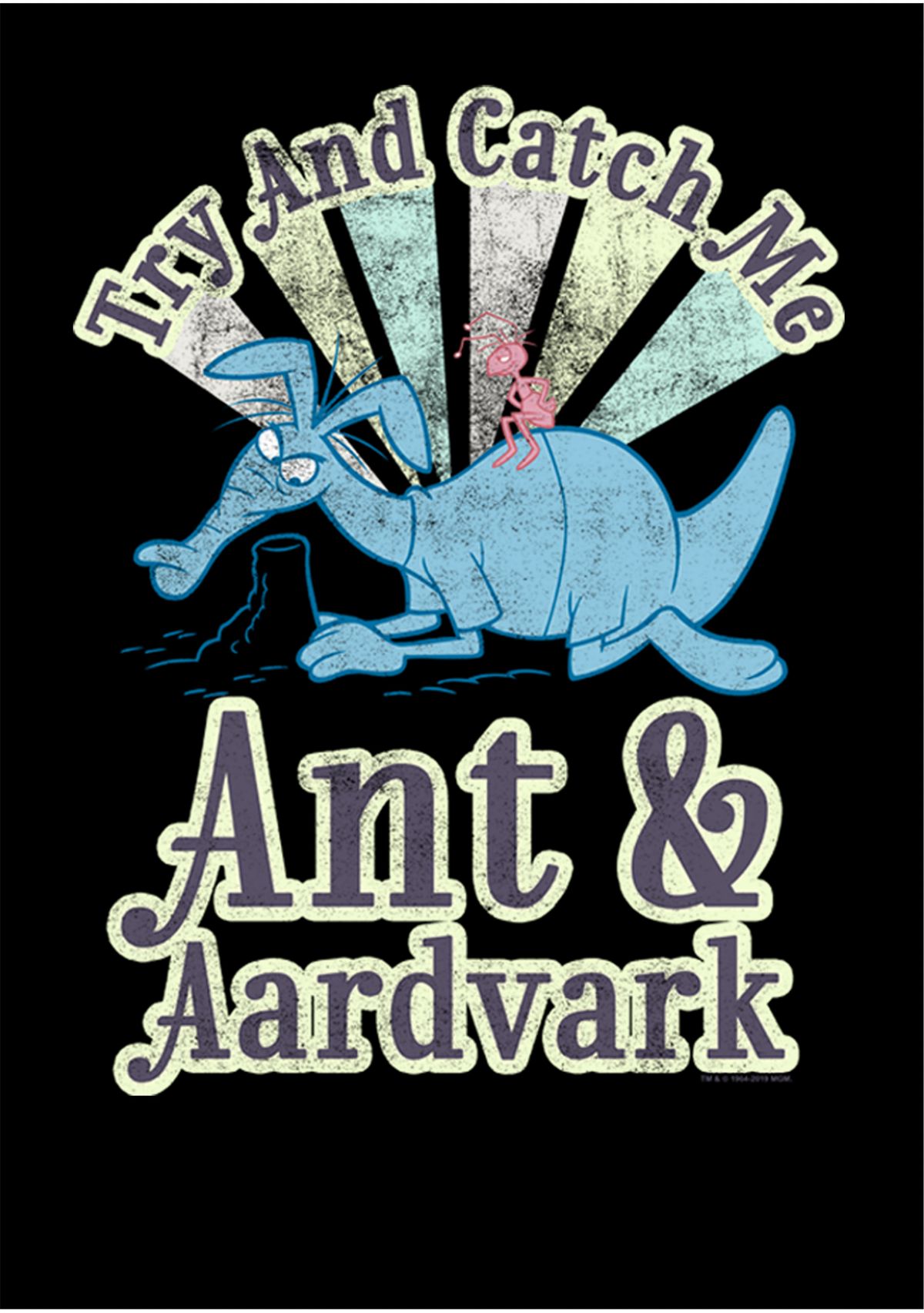 Ant and Aardvark Catch Me Graphic Crew Fleece Sweatshirt