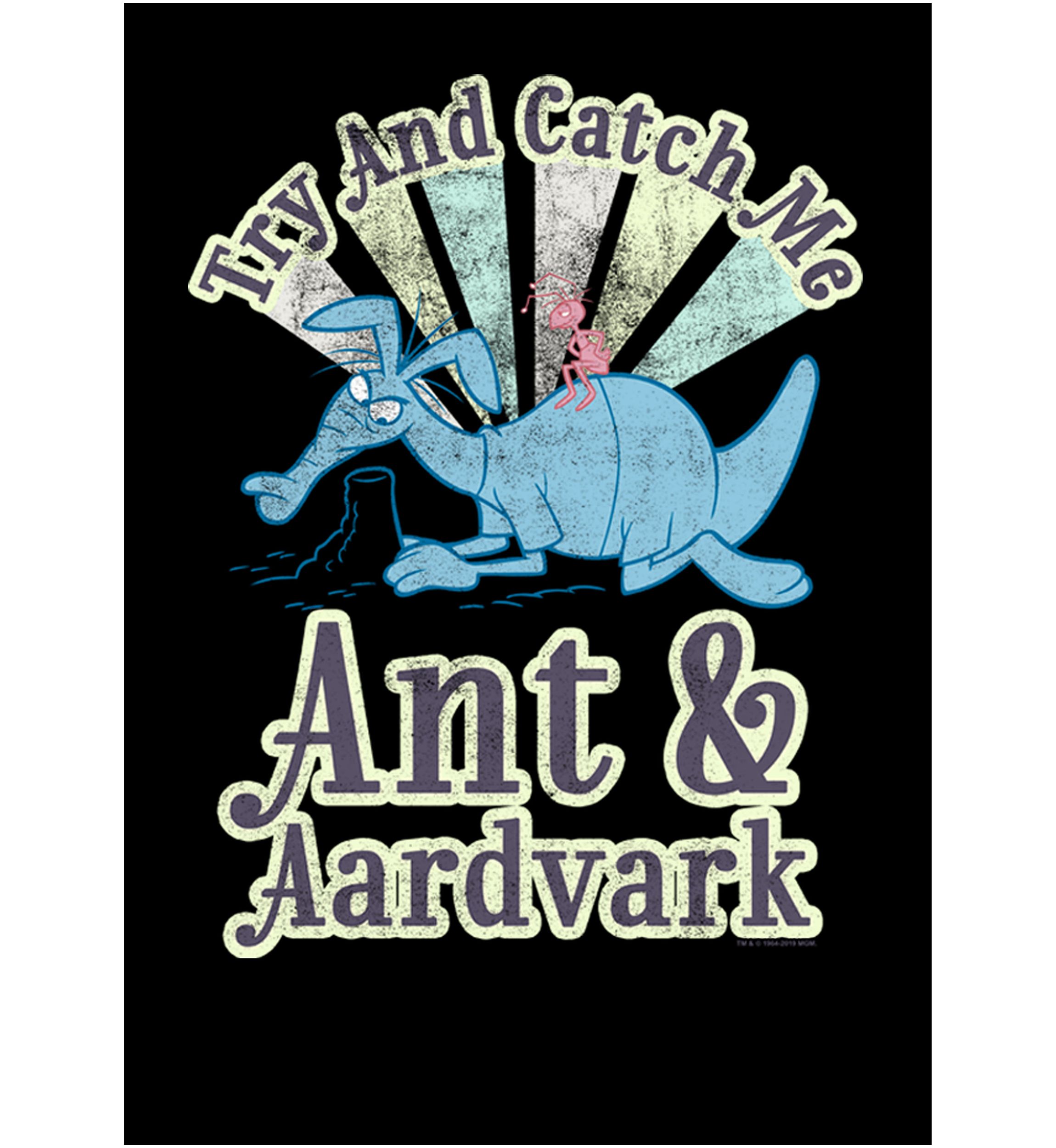 Ant and Aardvark Catch Me Graphic Crew Fleece Sweatshirt