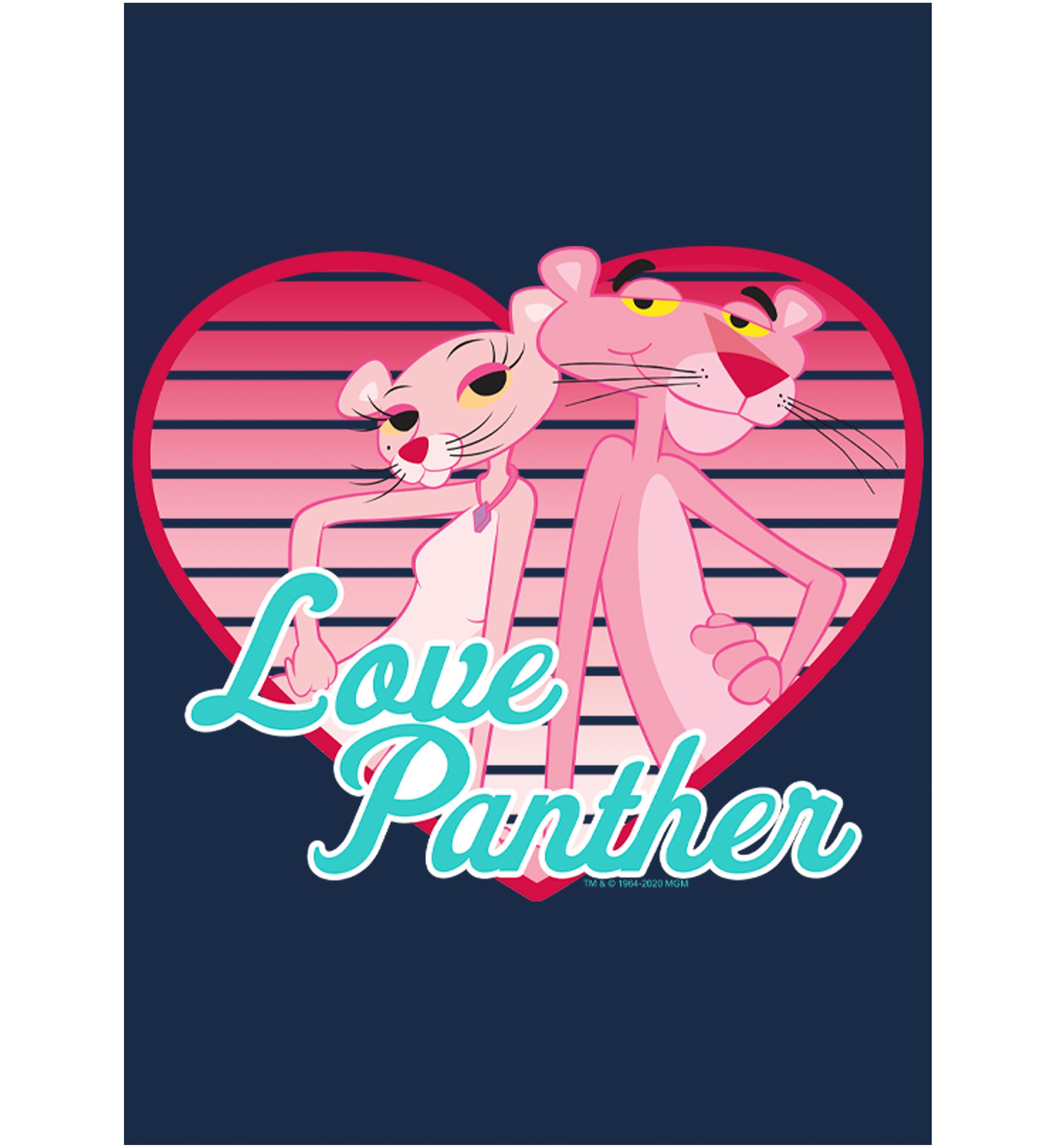 Love Panther Graphic T-Shirt