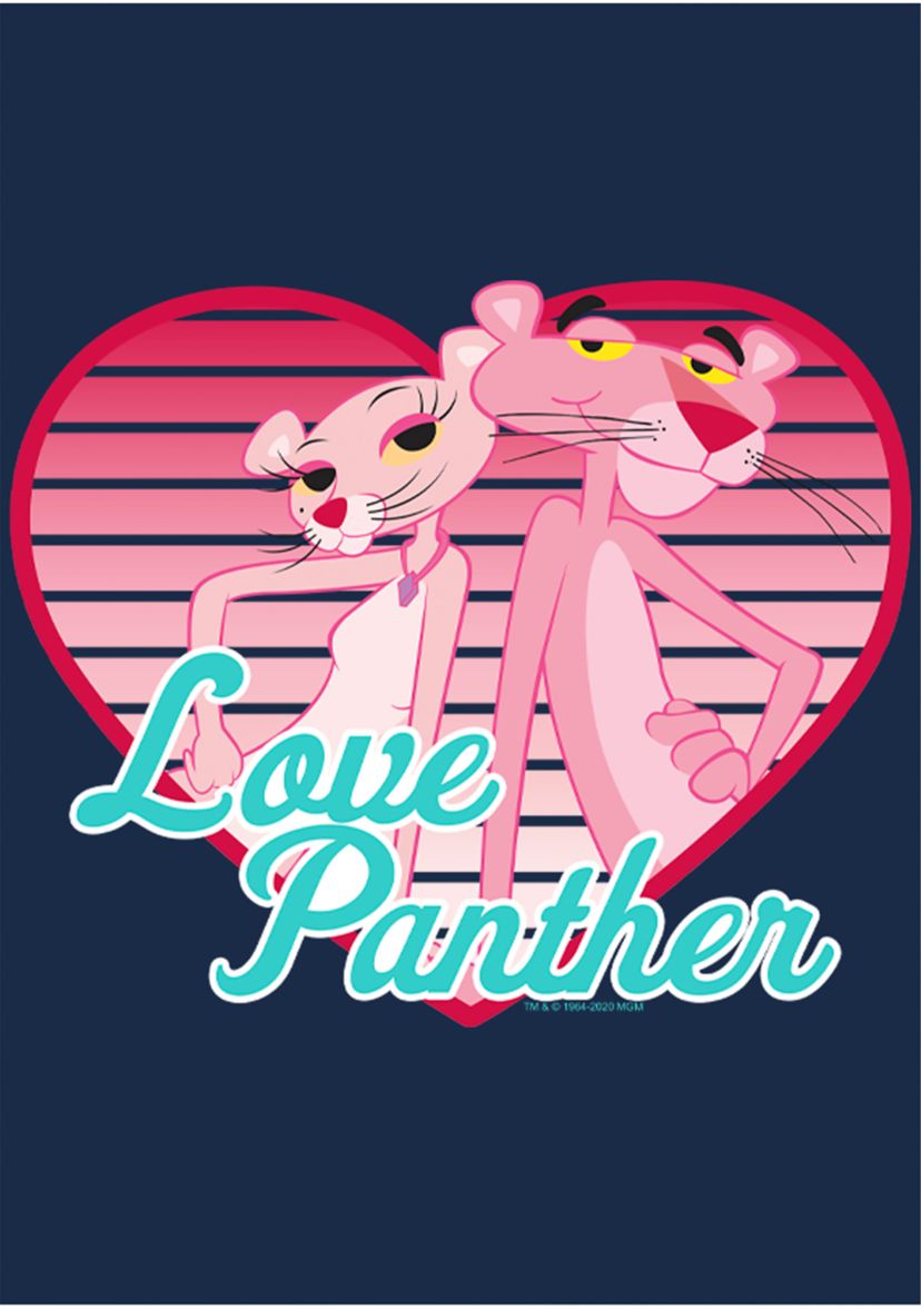 Love Panther Graphic T-Shirt