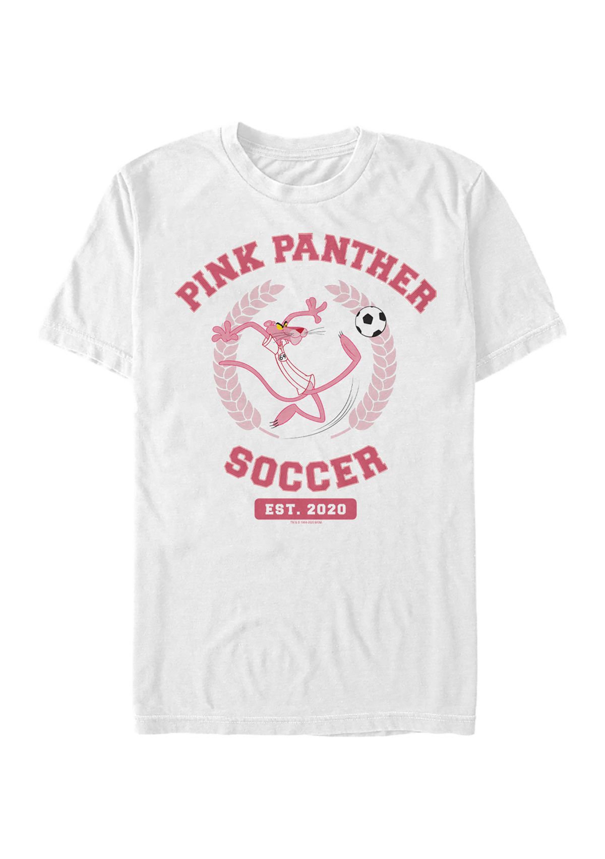 Pink Panther Soccer Graphic T-Shirt