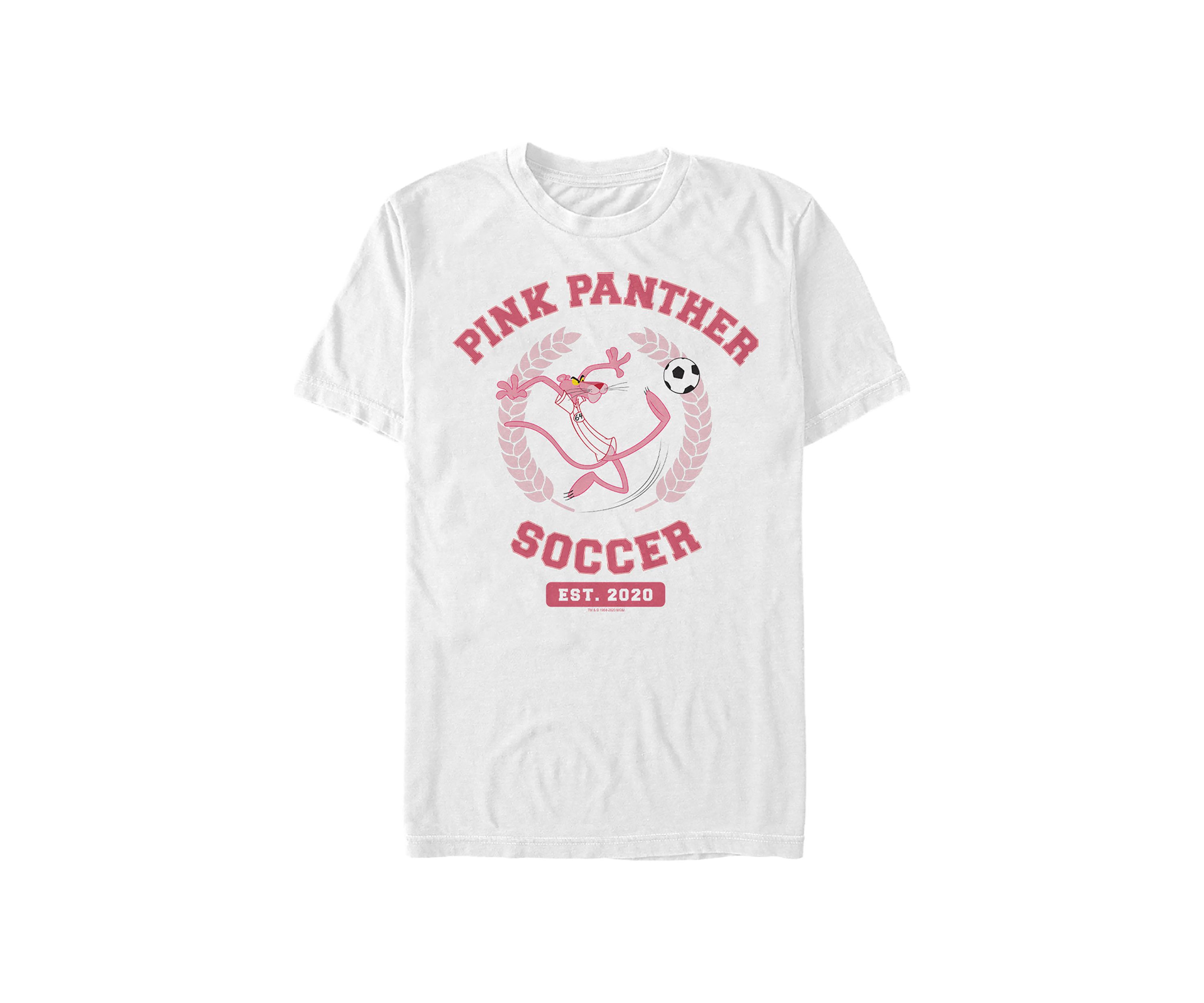 Pink Panther Soccer Graphic T-Shirt