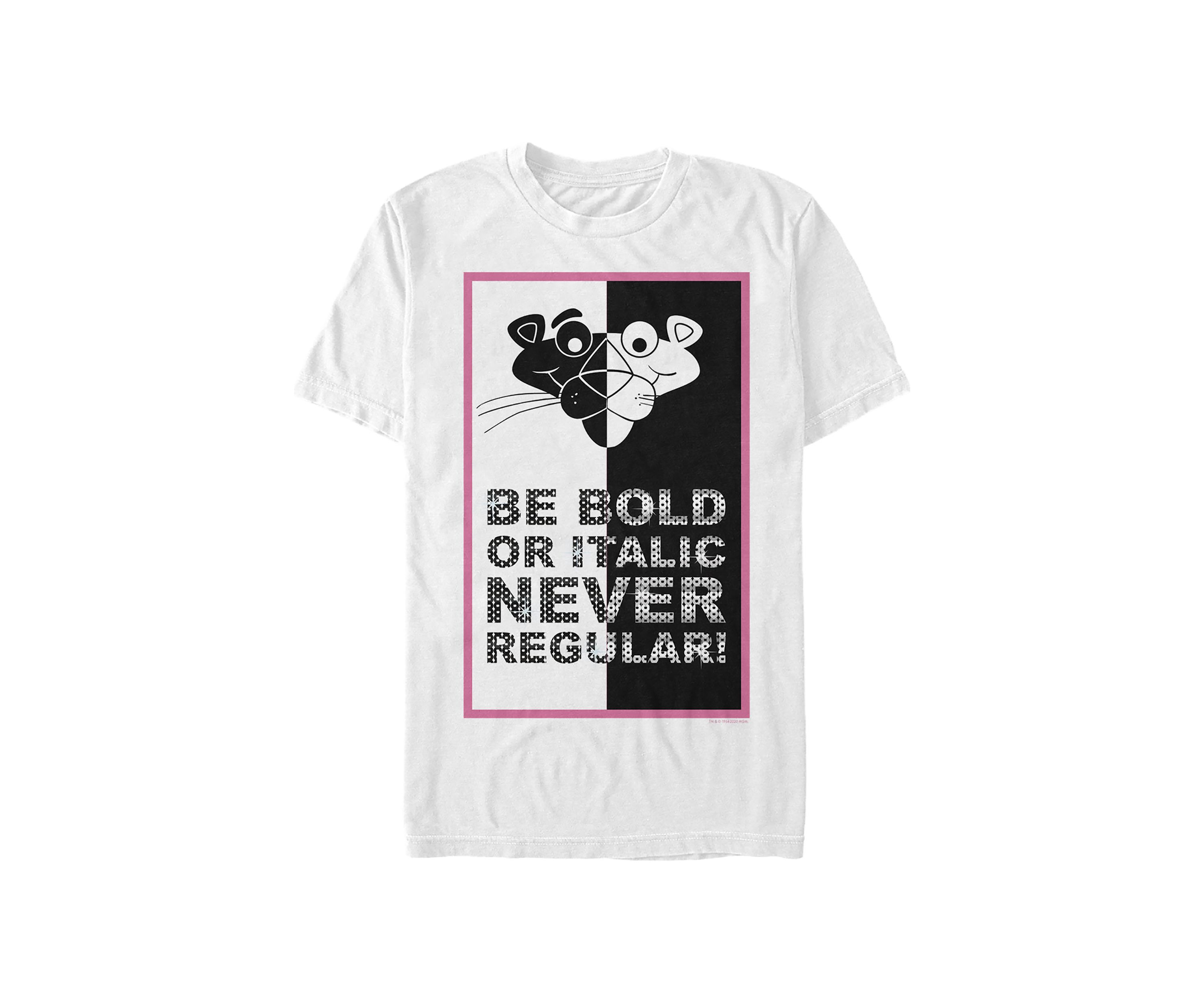 Be Bold or Italic Graphic T-Shirt