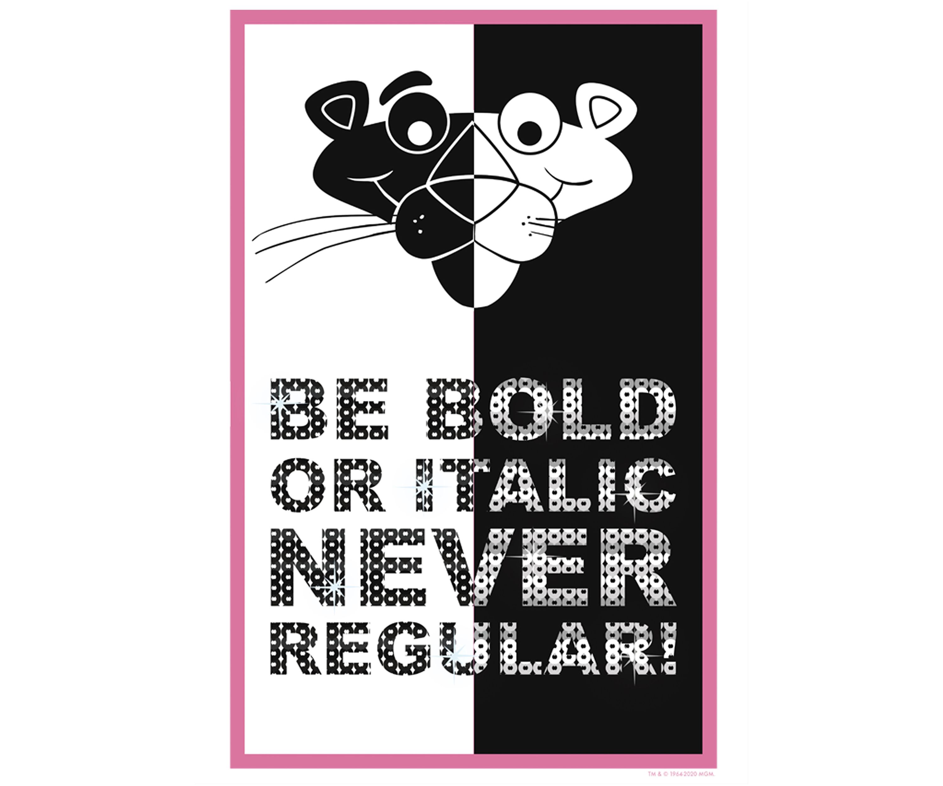 Be Bold or Italic Graphic T-Shirt