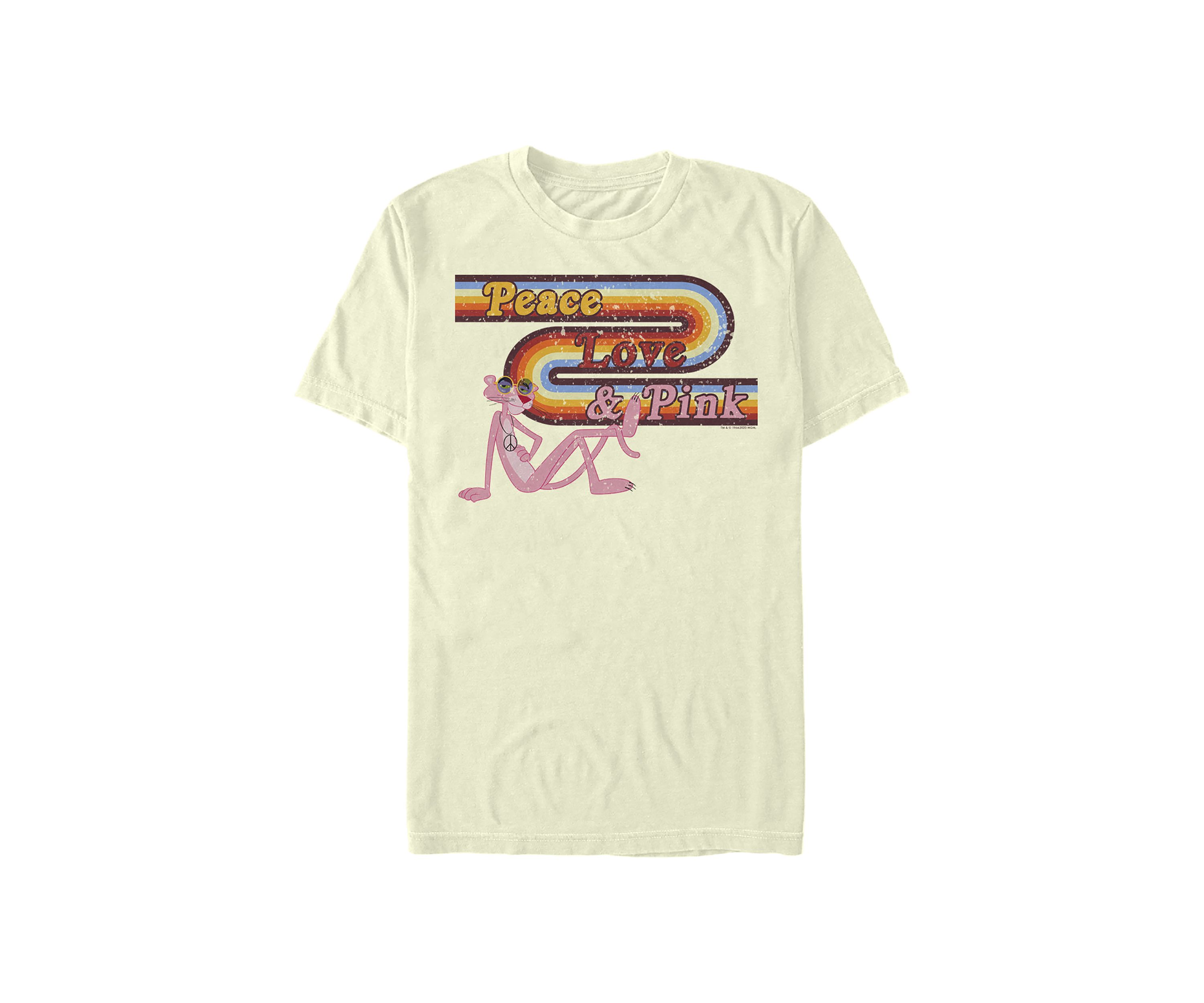 Peace Love Pink Graphic T-Shirt