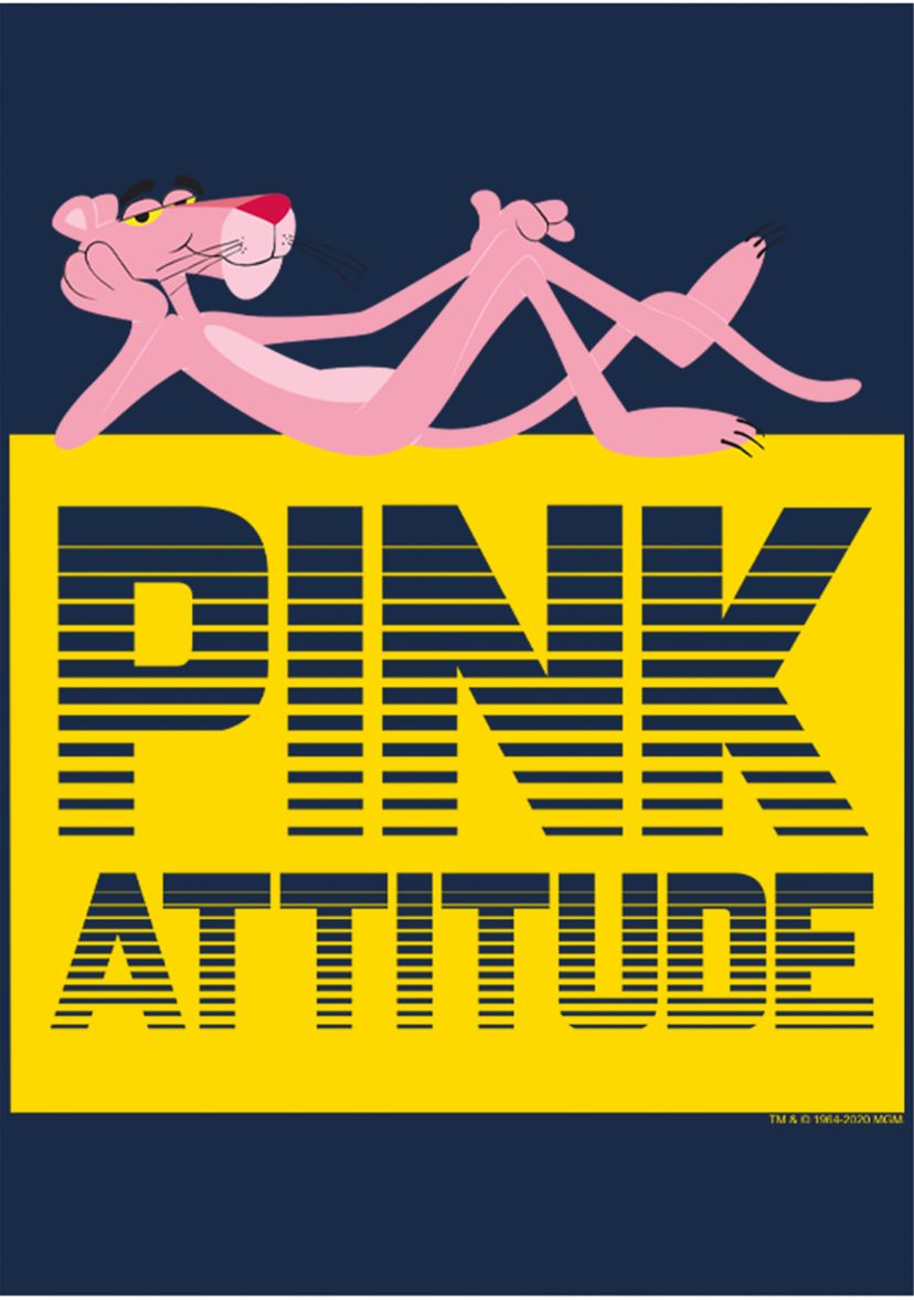 Pink Attitude Graphic T-Shirt