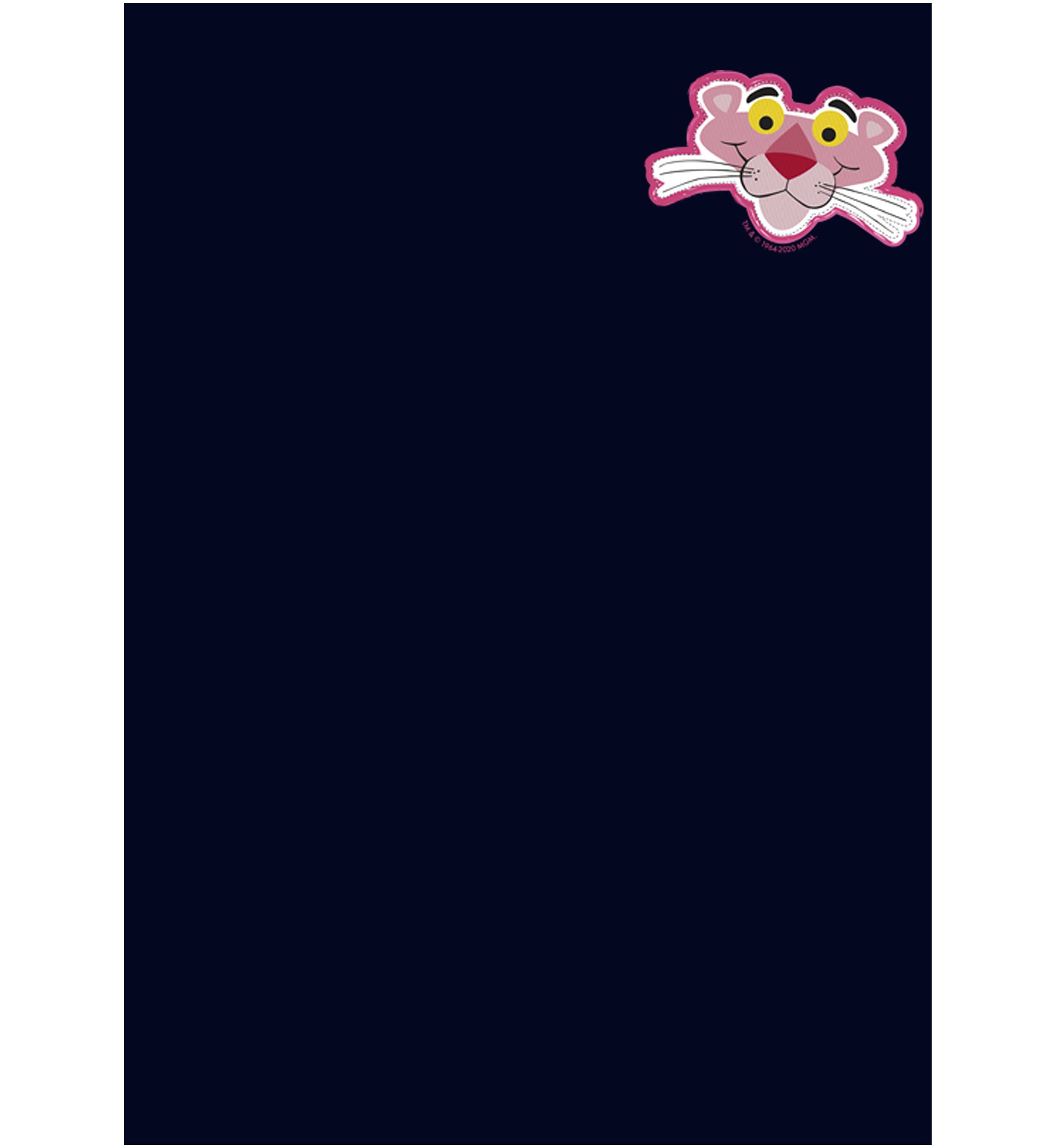 Cute Patch Panther Graphic T-Shirt