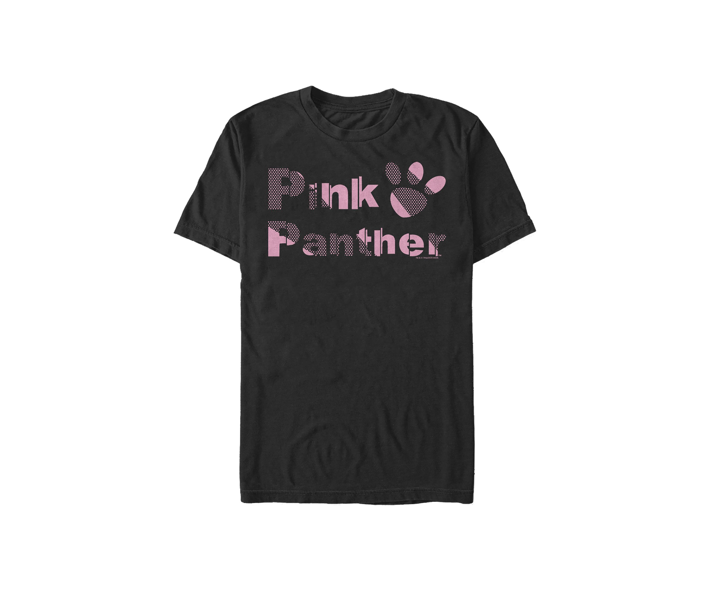 Pink Panther Screentoned Graphic T-Shirt