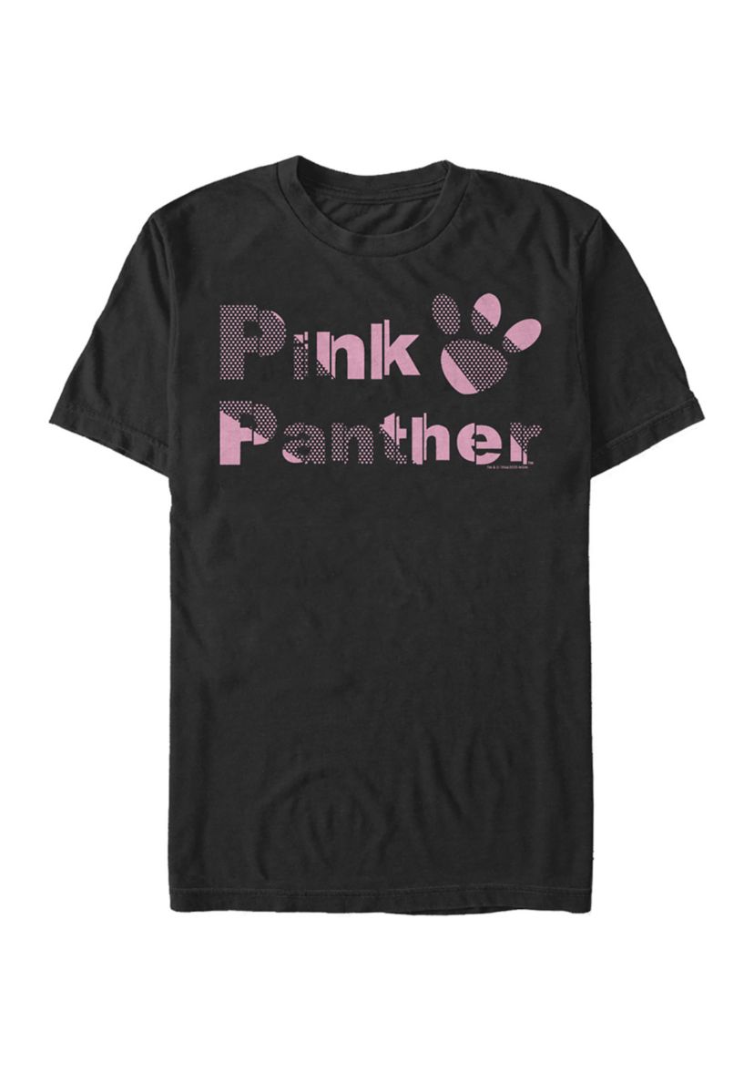 Pink Panther Screentoned Graphic T-Shirt