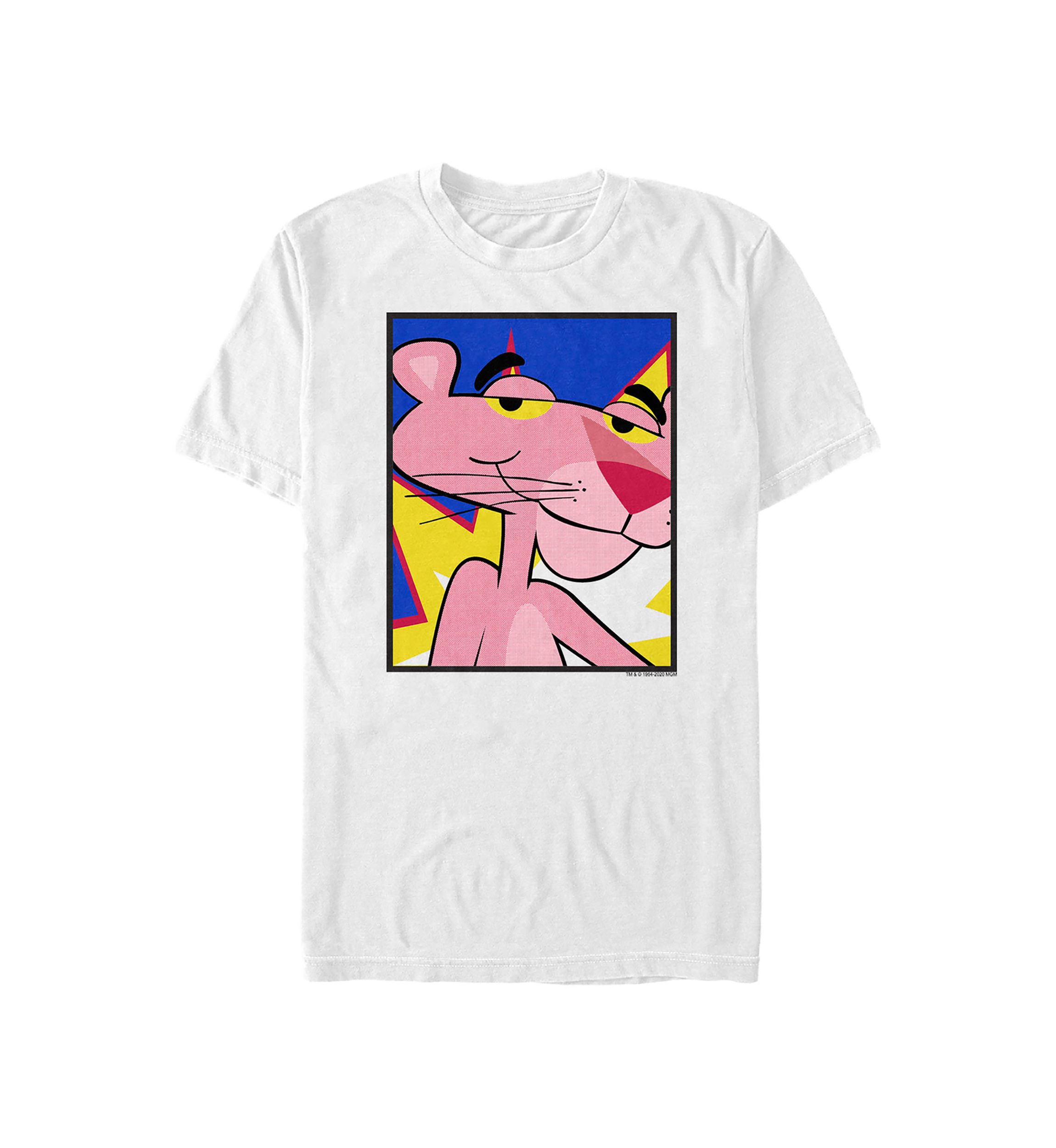 Pink Lichtenstein Graphic T-Shirt