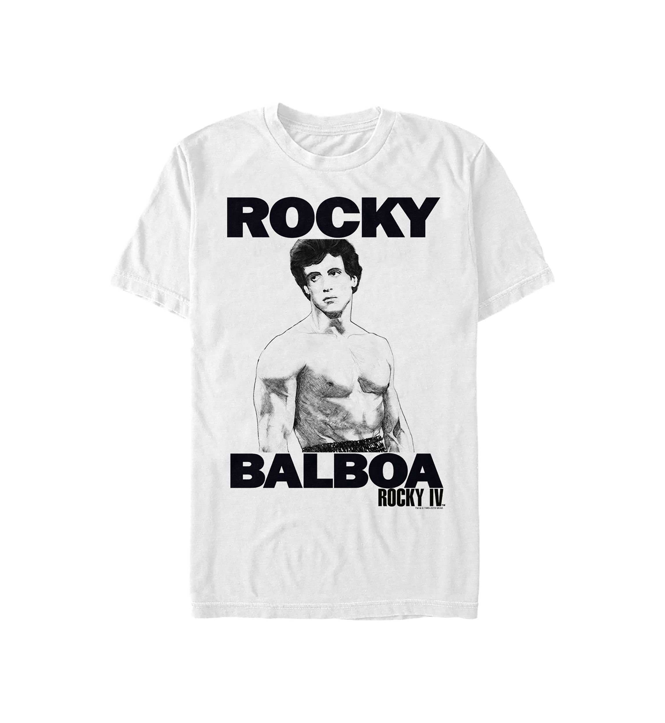 Rocky Sketched Up Graphic T-Shirt