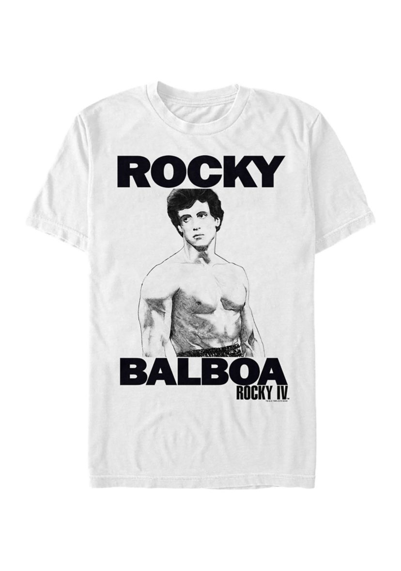Rocky Sketched Up Graphic T-Shirt